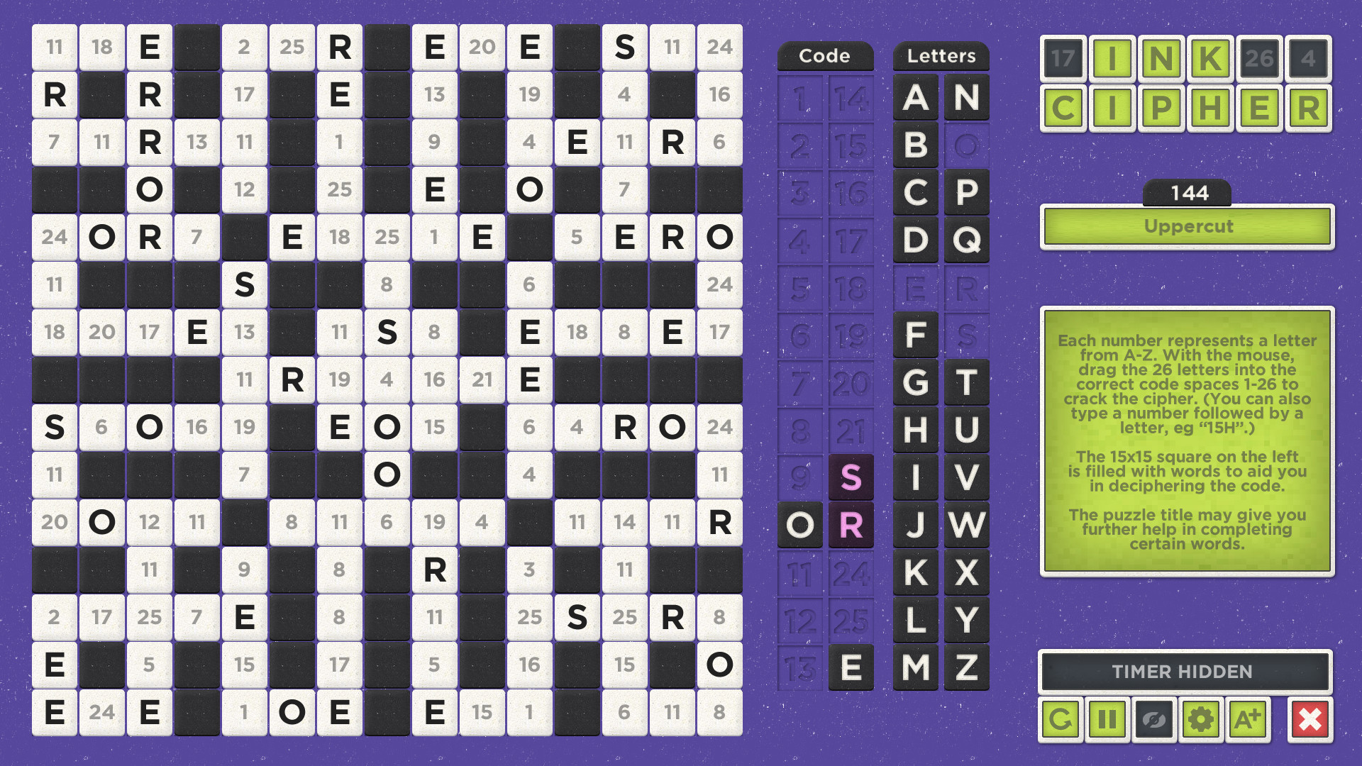 Ink Cipher screenshot 2