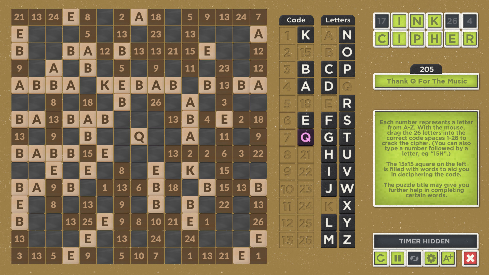 Ink Cipher screenshot 3