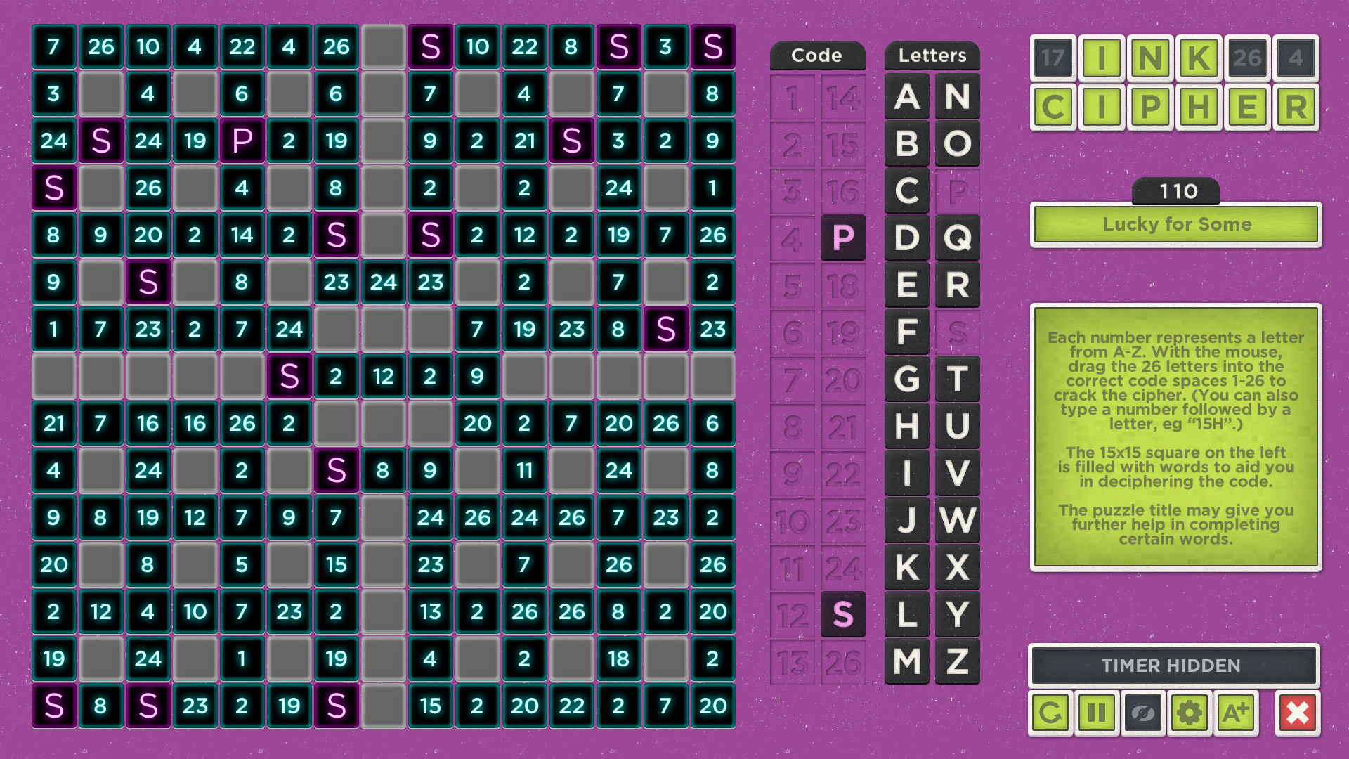 Ink Cipher screenshot 5