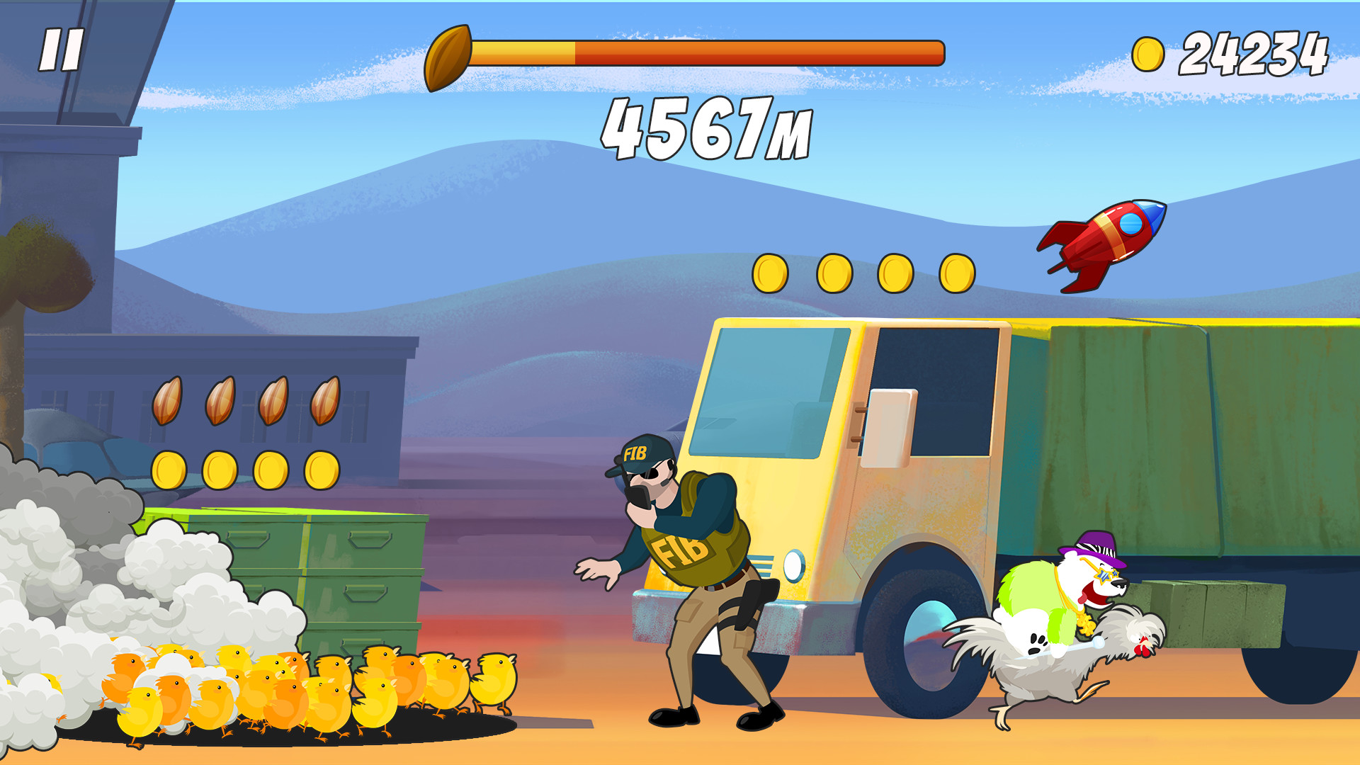 Chicken Rider screenshot 1