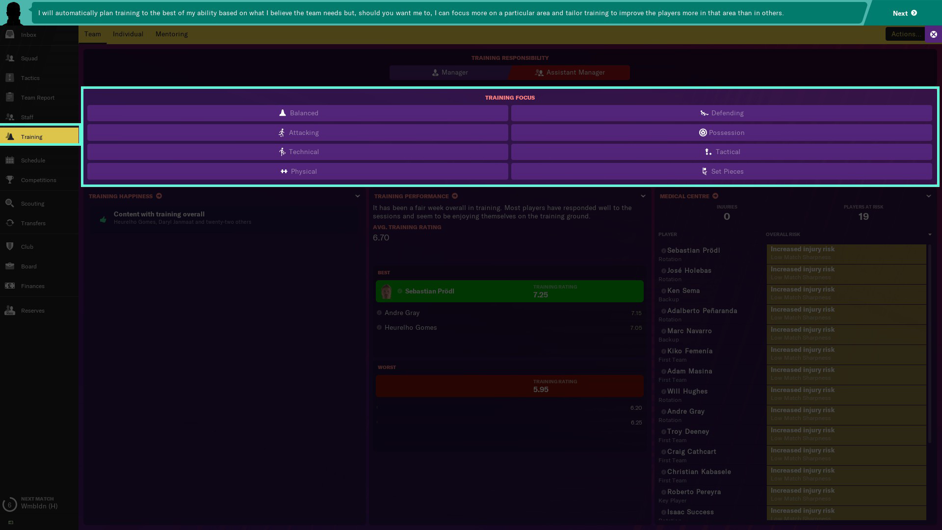Football Manager 2019 Touch screenshot 3
