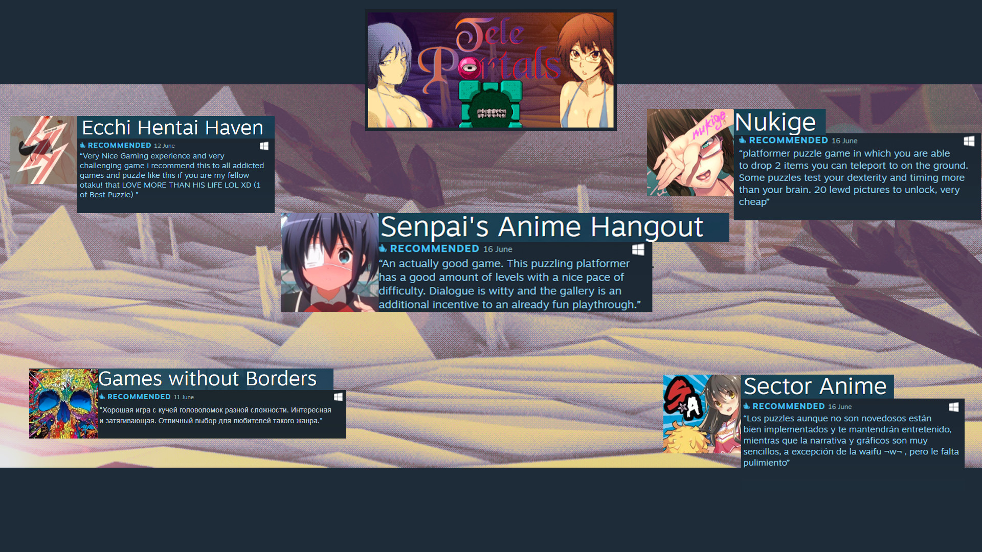 Teleportals. I swear it's a nice game screenshot 3