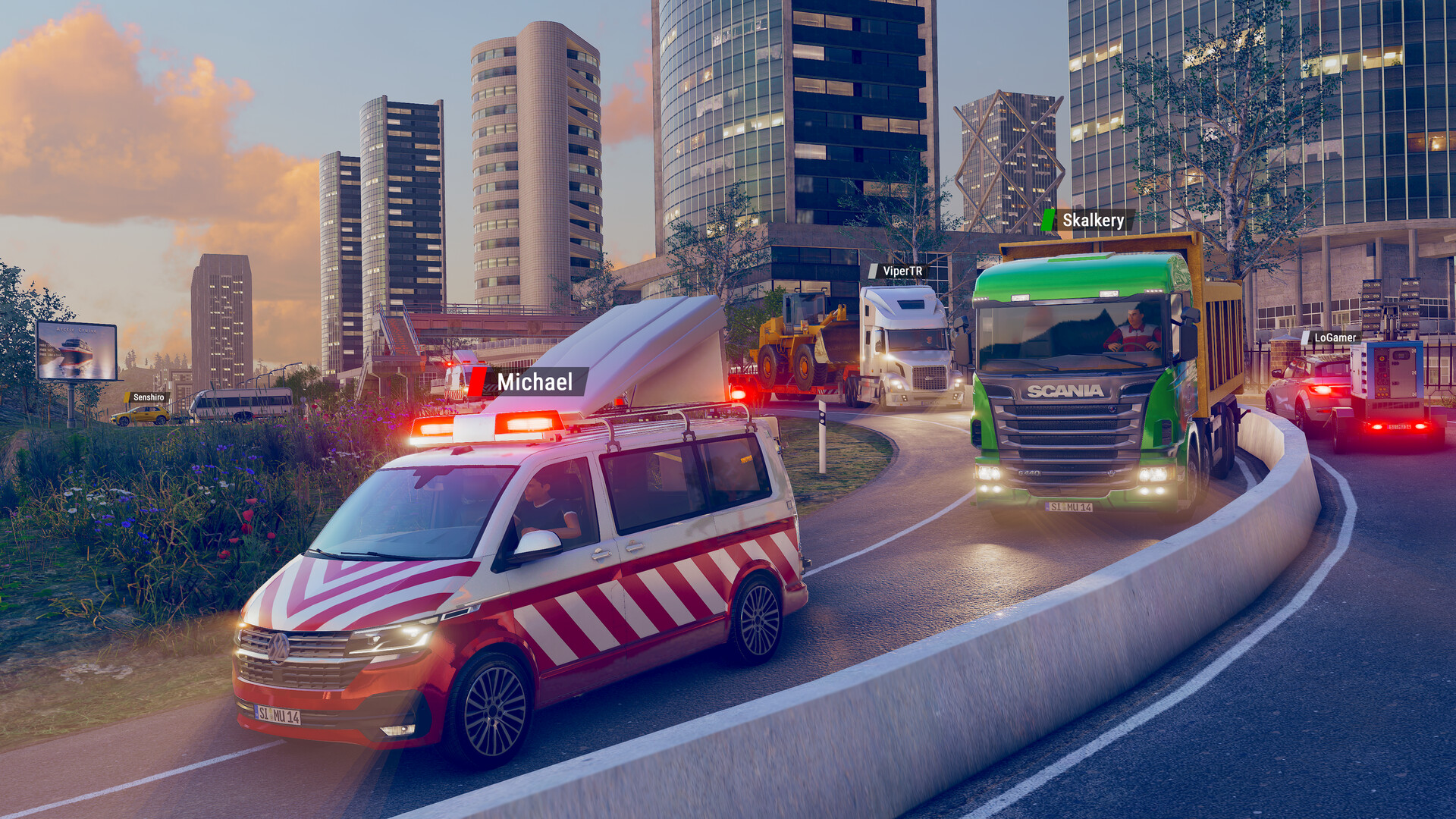 Truck & Logistics Simulator screenshot 1