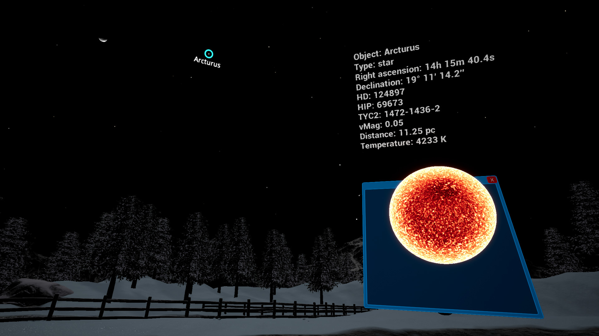 Virtual telescope screenshot 6