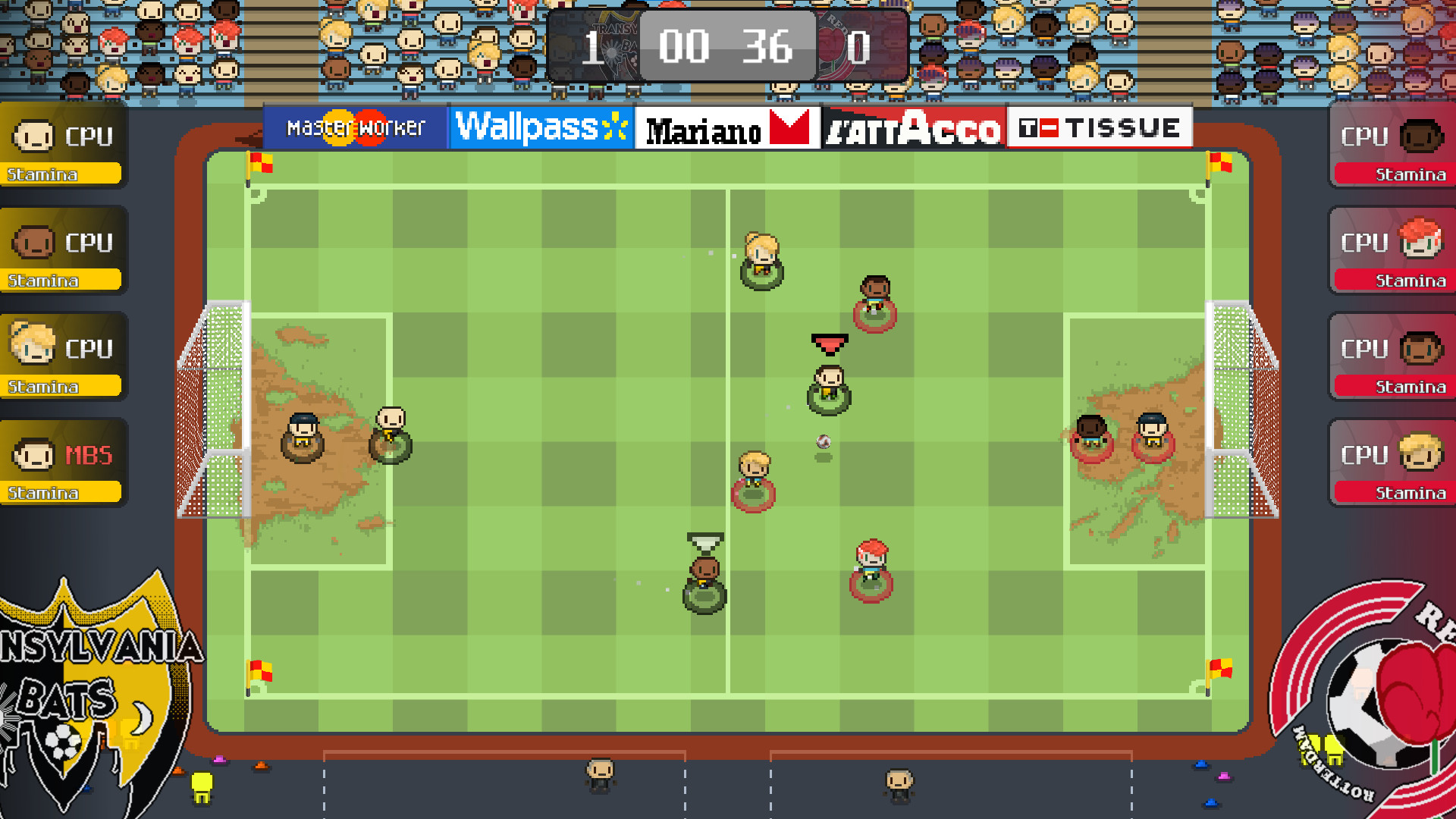 World Soccer Strikers '91 screenshot 3