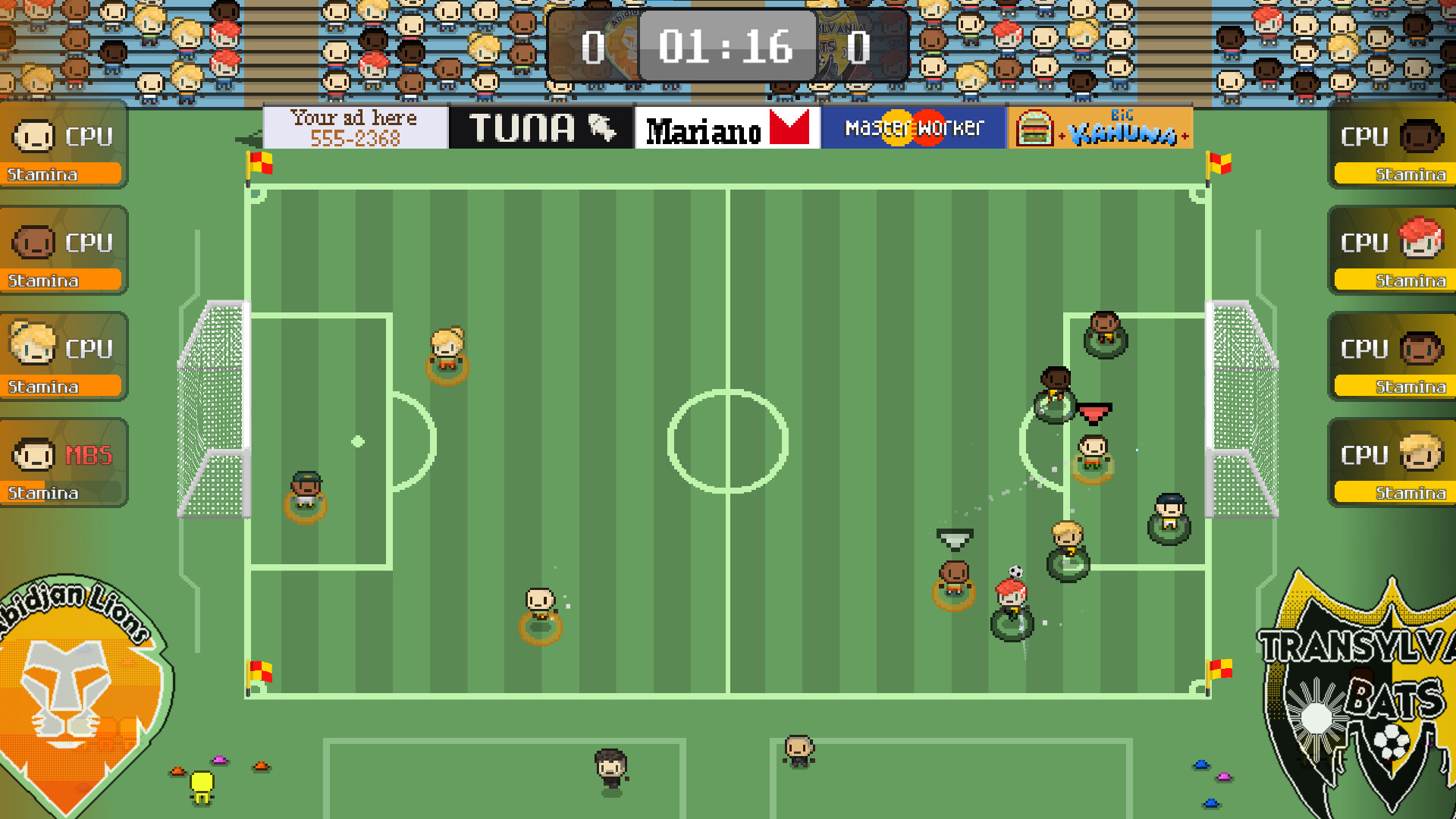 World Soccer Strikers '91 screenshot 5