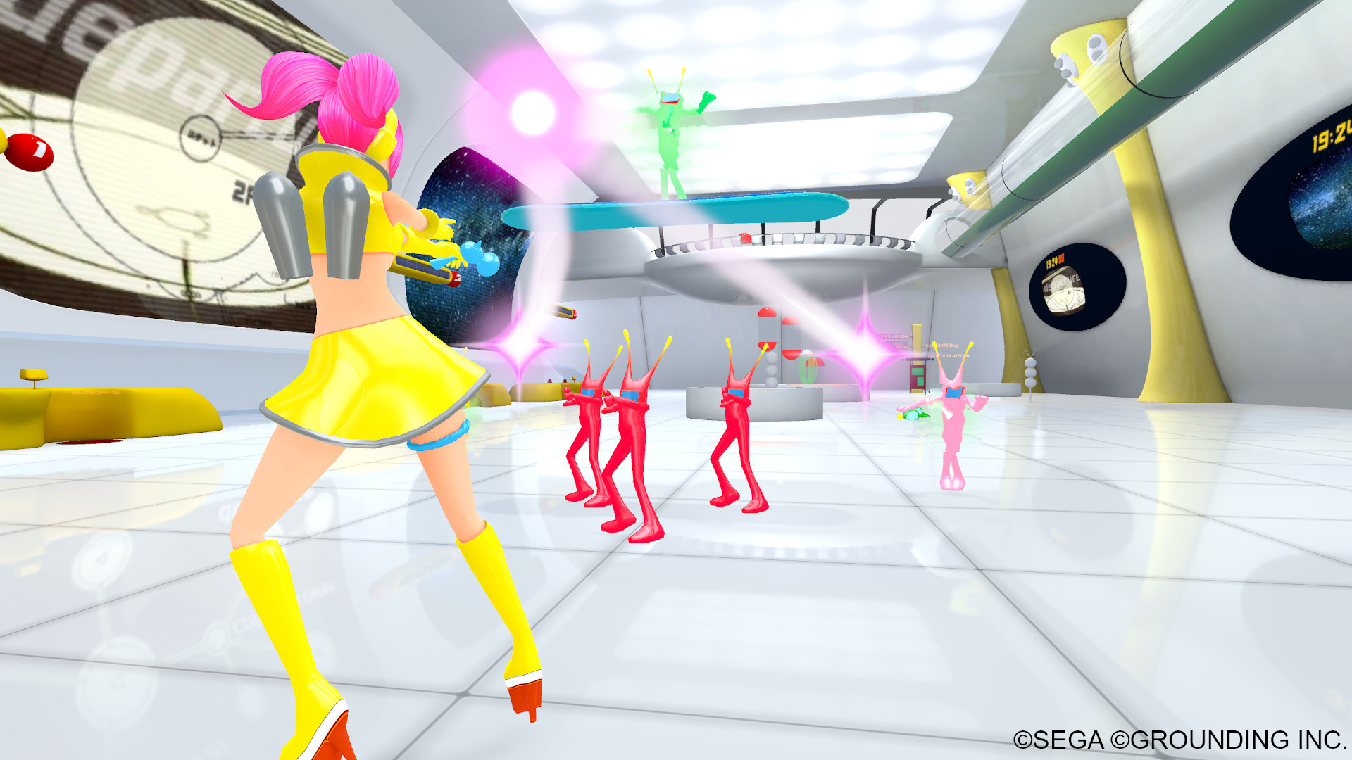 Space Channel 5 VR Kinda Funky News Flash! screenshot 1
