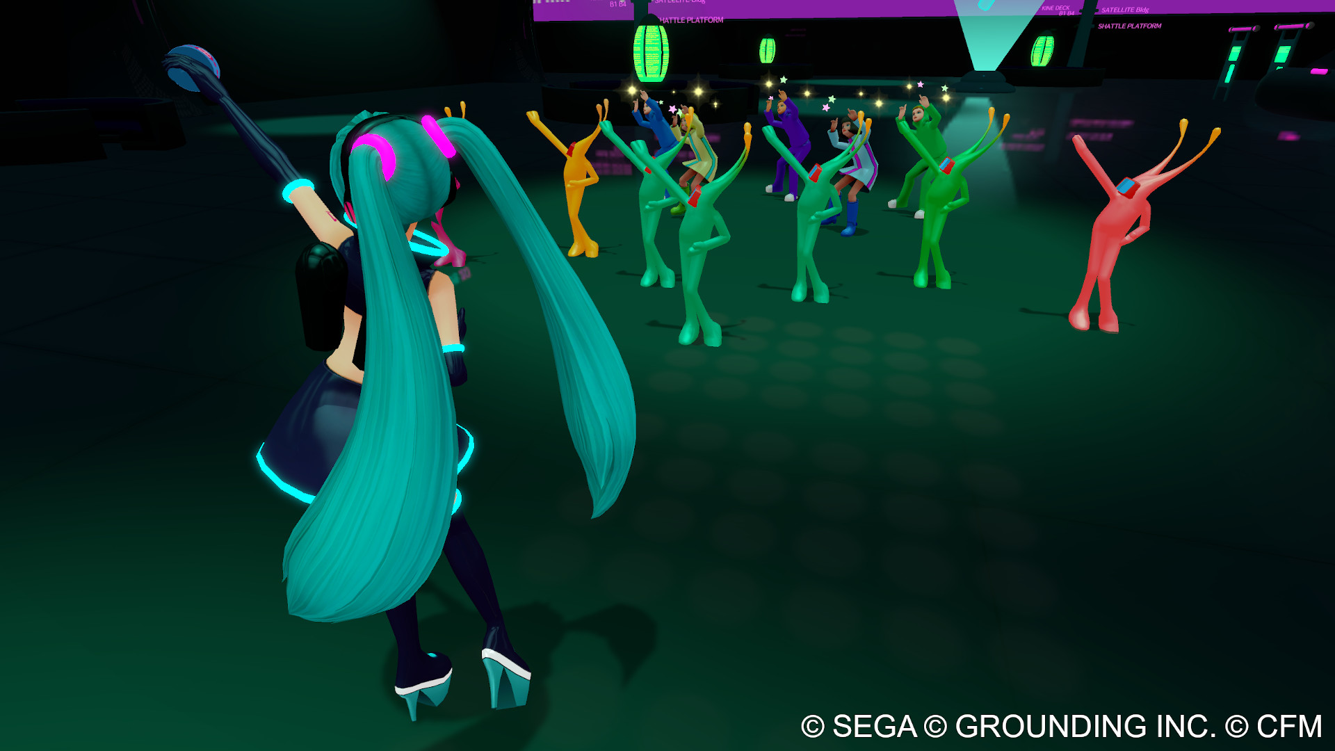 Space Channel 5 VR Kinda Funky News Flash! screenshot 7