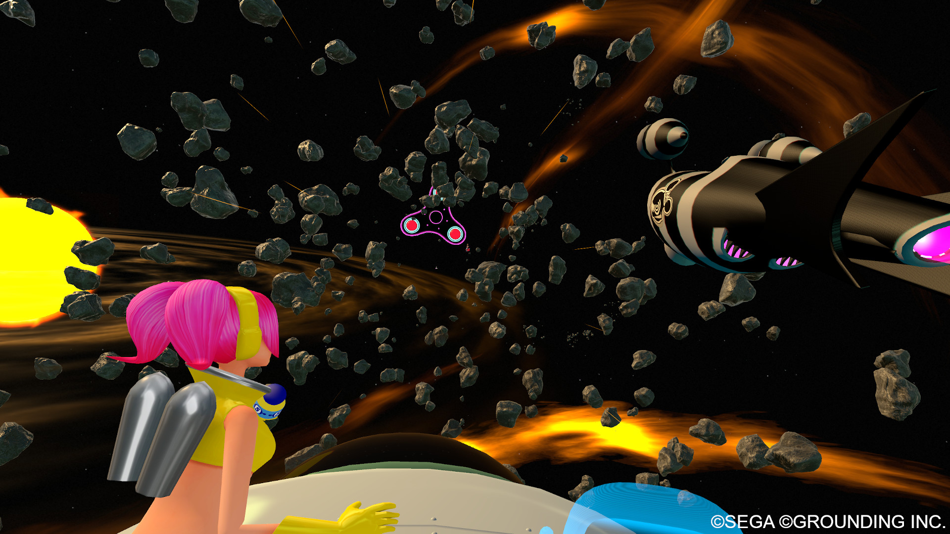 Space Channel 5 VR Kinda Funky News Flash! screenshot 3