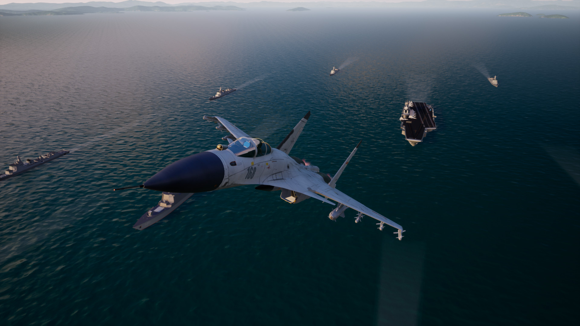 J15 Jet Fighter VR (歼15舰载机) screenshot 1