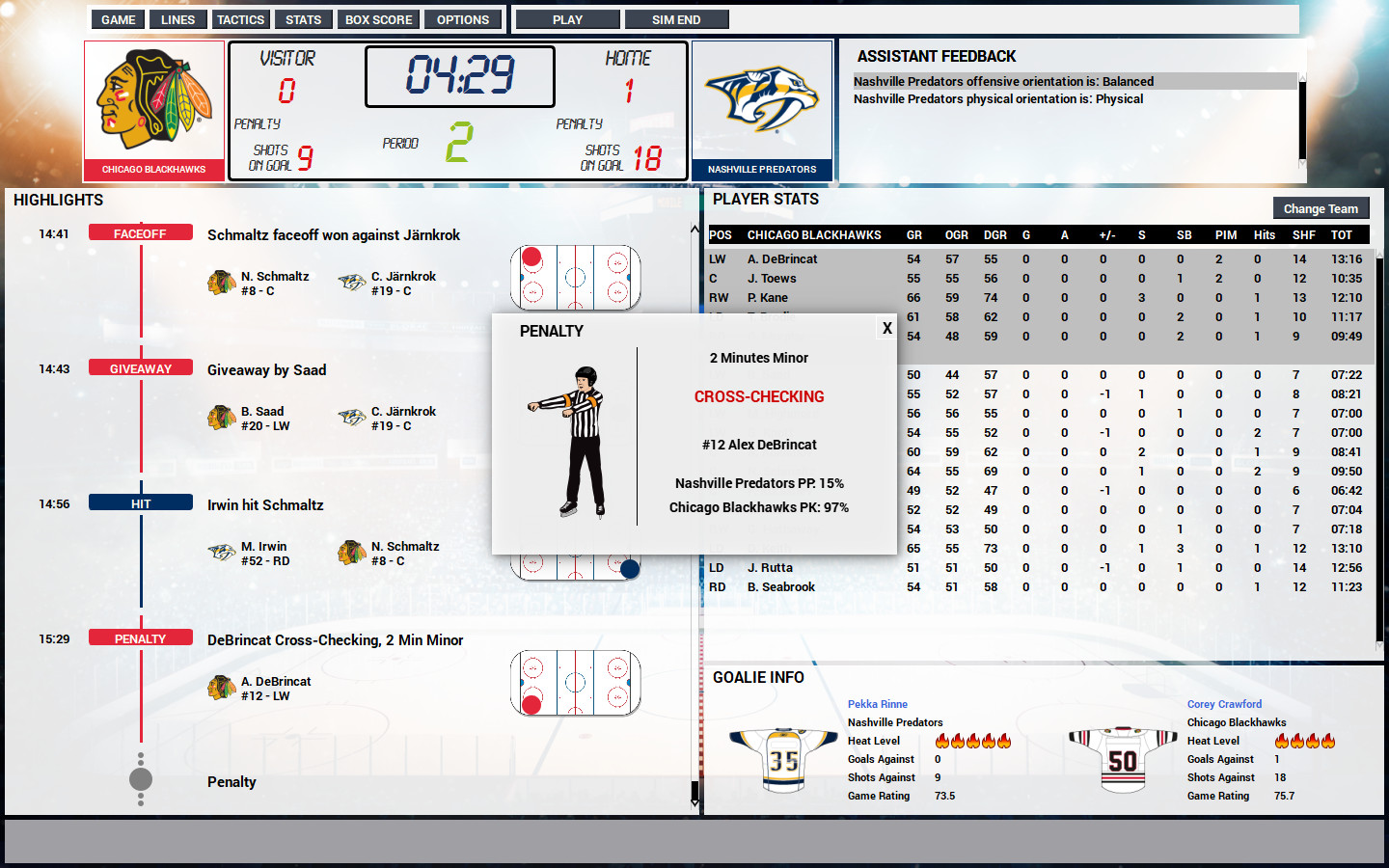 Franchise Hockey Manager 5 screenshot 3