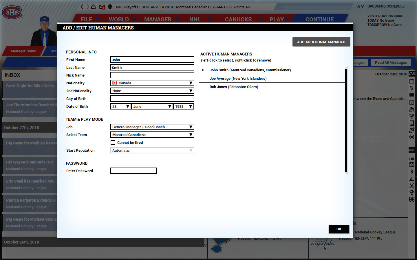 Franchise Hockey Manager 5 screenshot 12