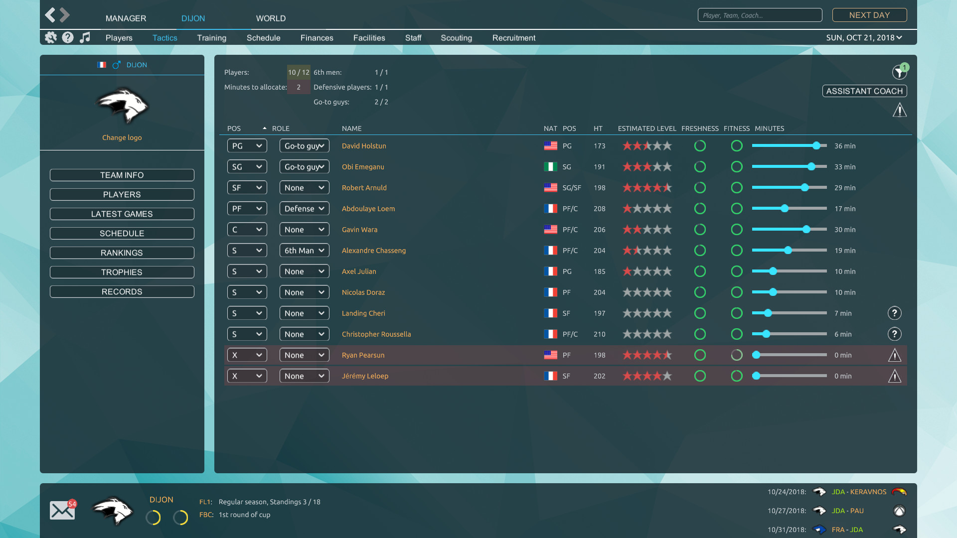Pro Basketball Manager 2019 screenshot 3