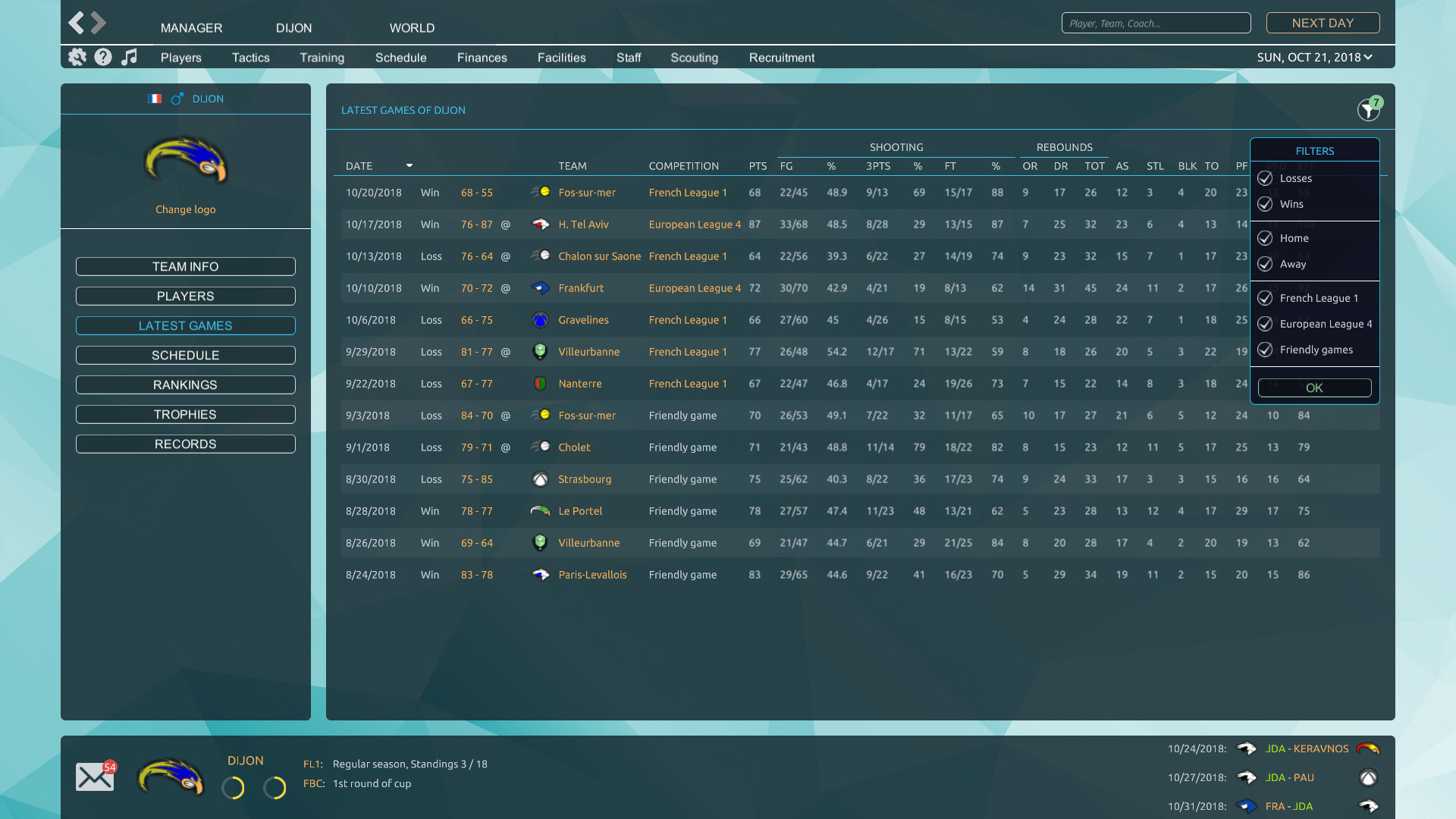 Pro Basketball Manager 2019 screenshot 5