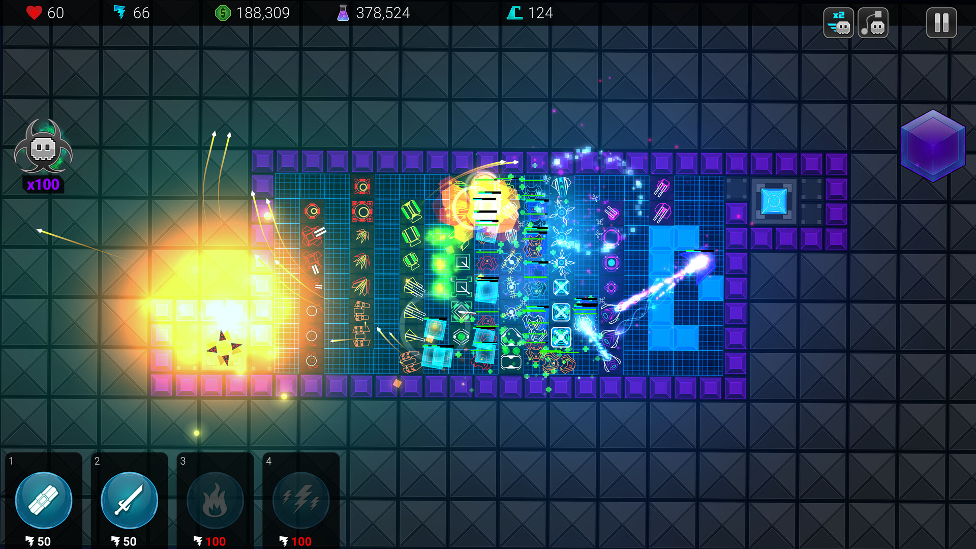 Geometry Defense: Infinite screenshot 1