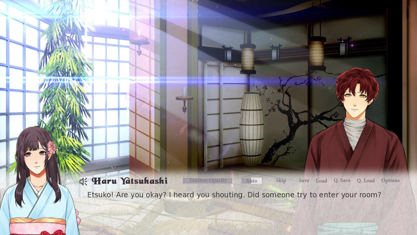 Wishes In Pen: Chrysanthemums in August - Otome Visual Novel screenshot 1