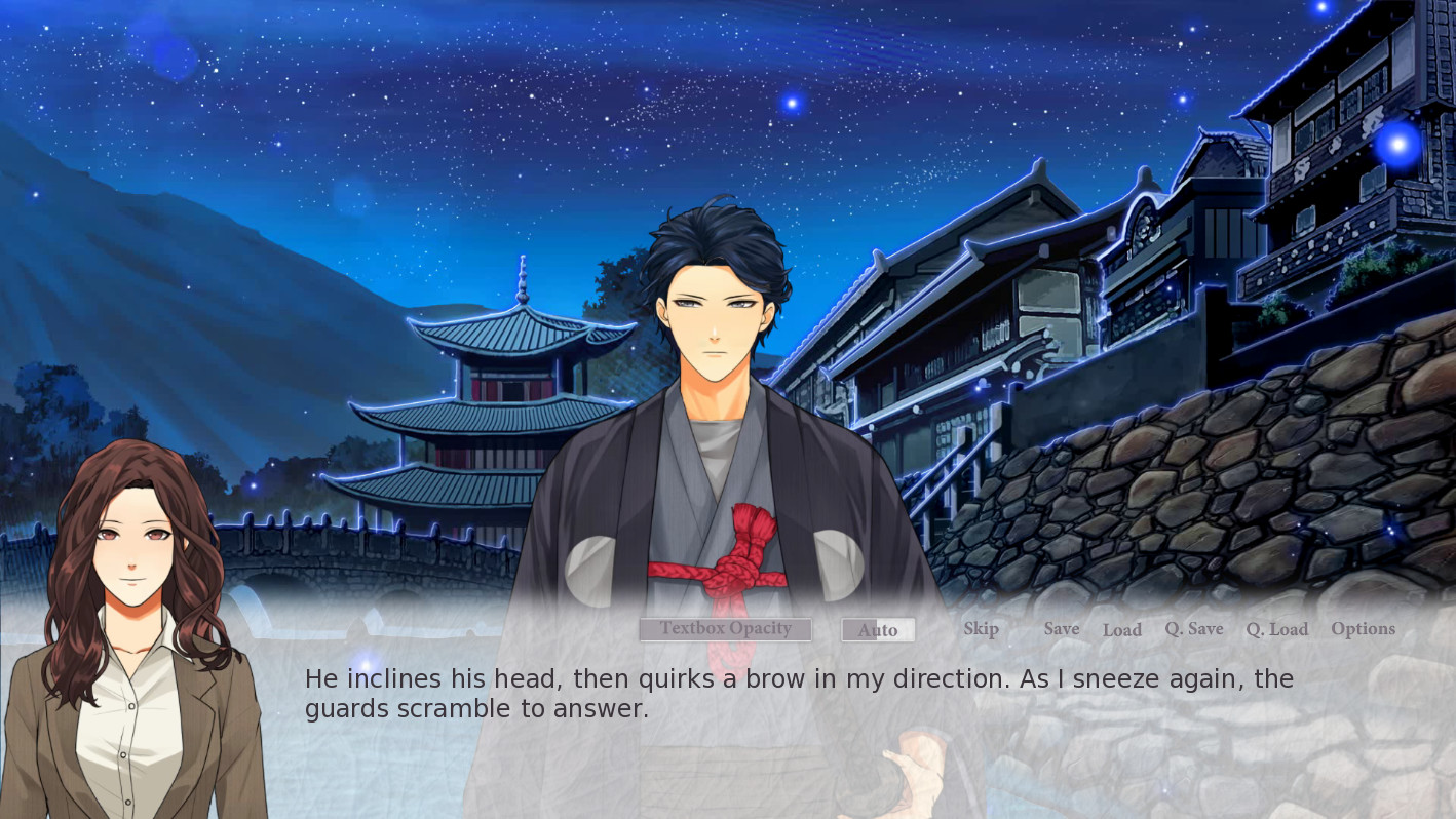 Wishes In Pen: Chrysanthemums in August - Otome Visual Novel screenshot 3
