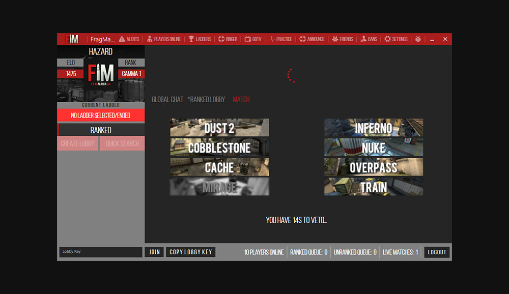 Fragmania.gg (BETA) screenshot 2