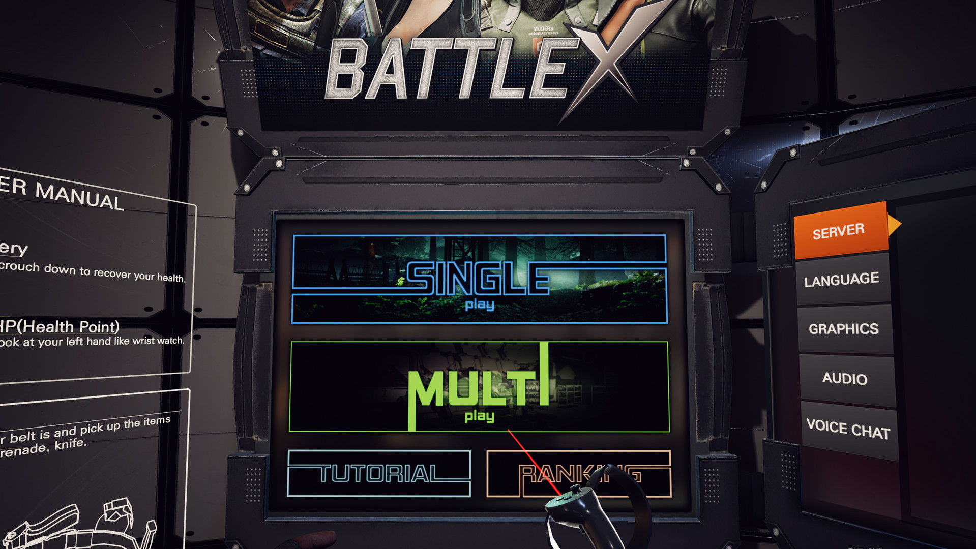 BATTLE X screenshot 1