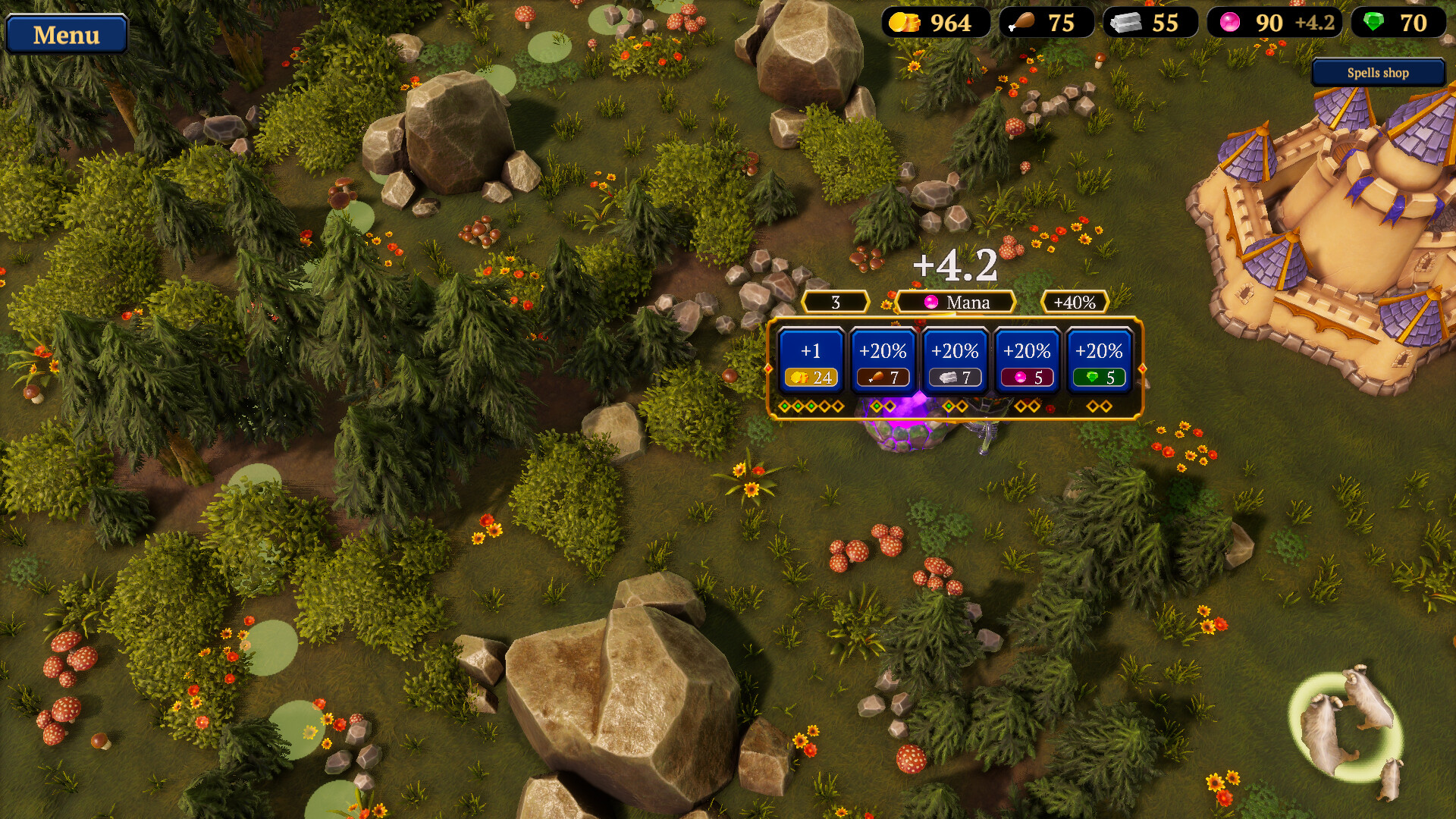 Mines and Magic screenshot 3