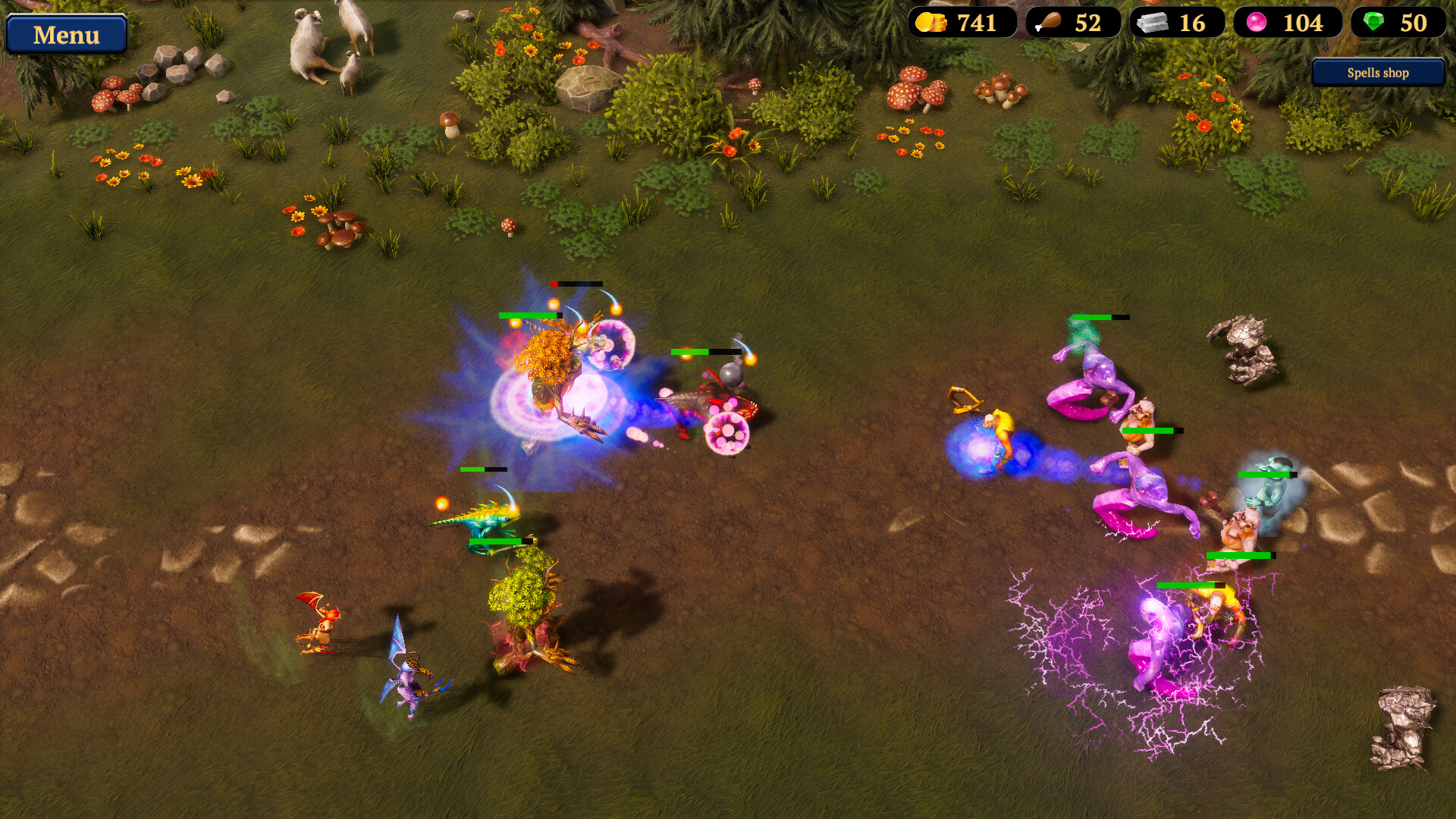 Mines and Magic screenshot 2