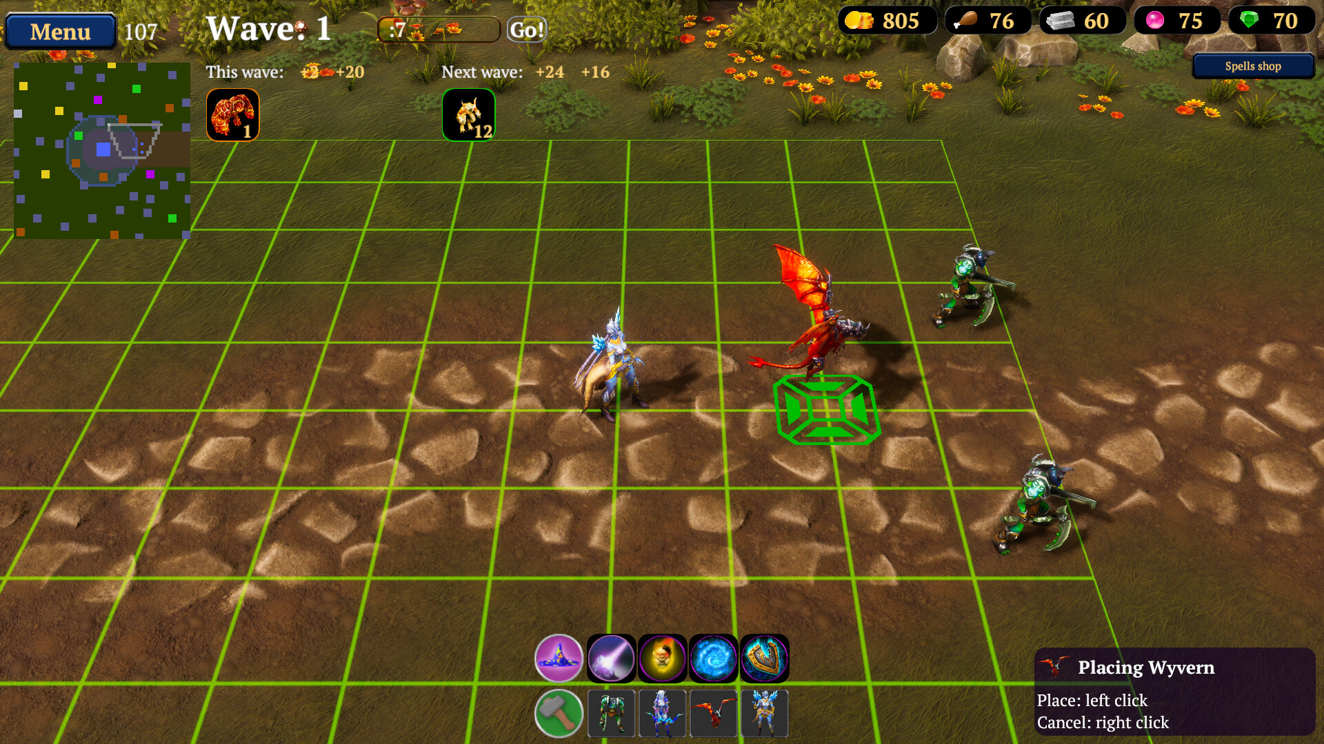 Mines and Magic screenshot 1