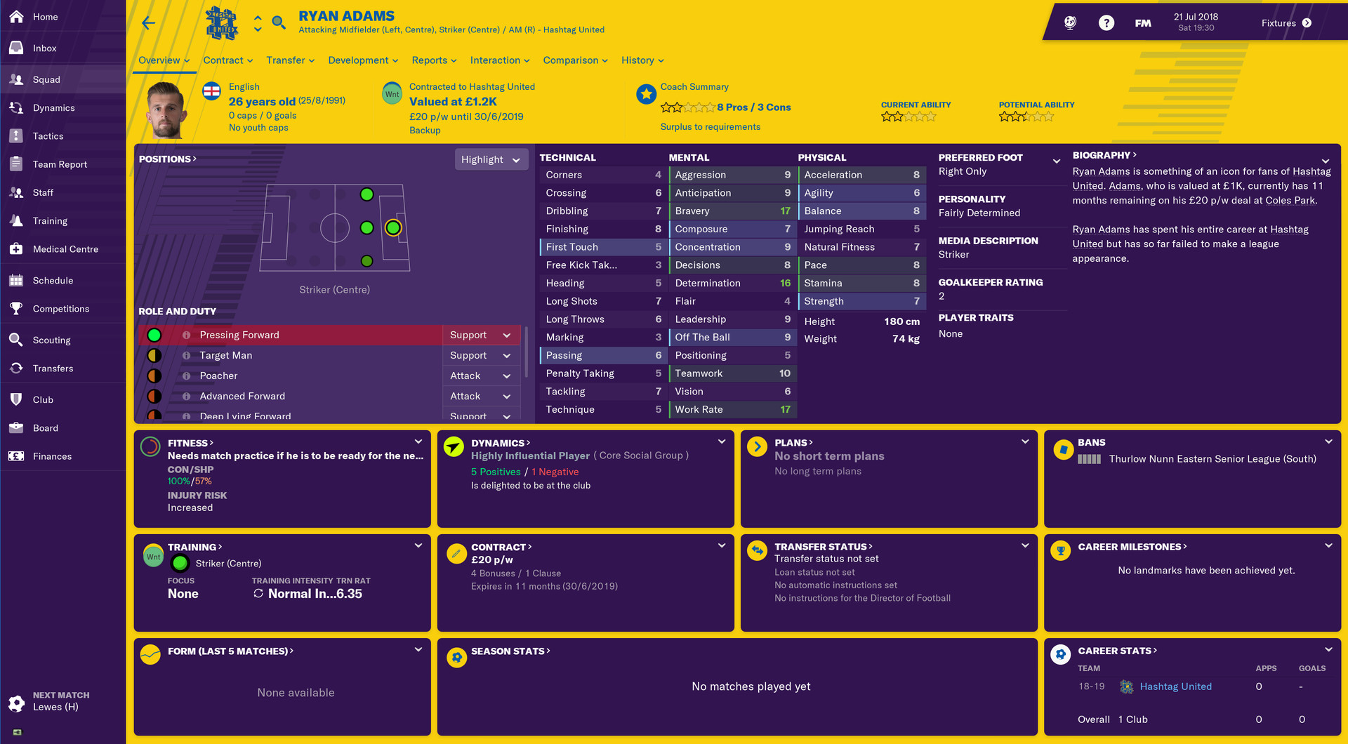 Football Manager 2019: The Hashtag United Challenge screenshot 12