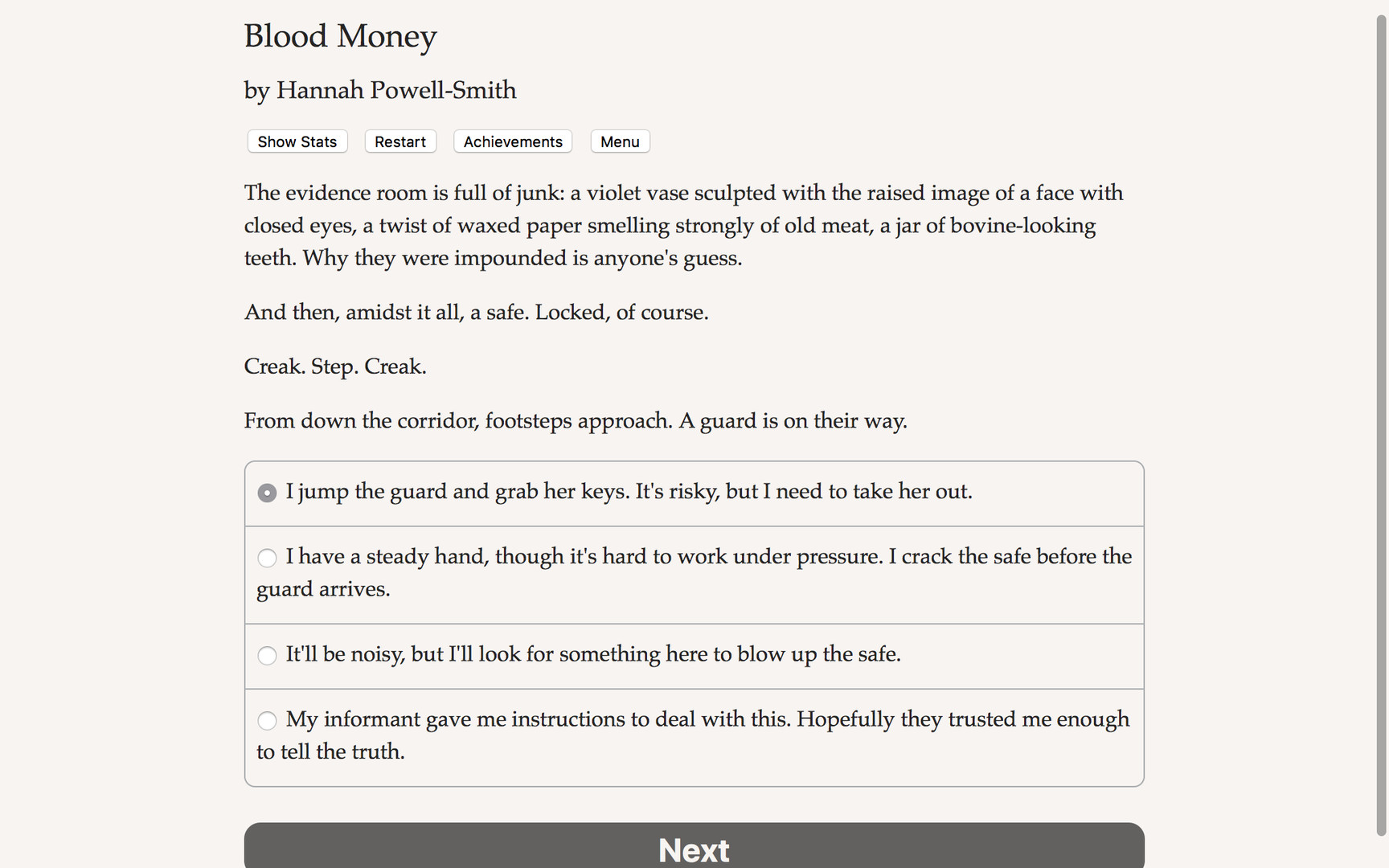 Blood Money screenshot 3