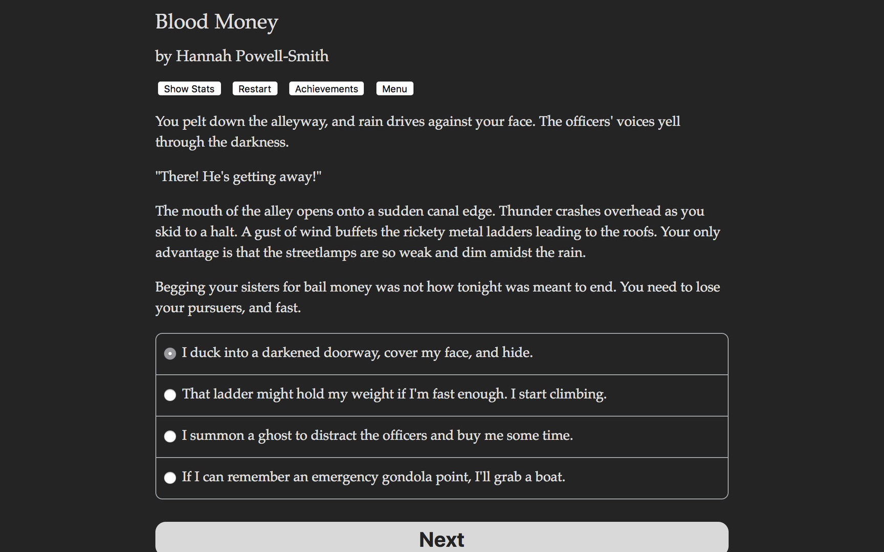 Blood Money screenshot 2