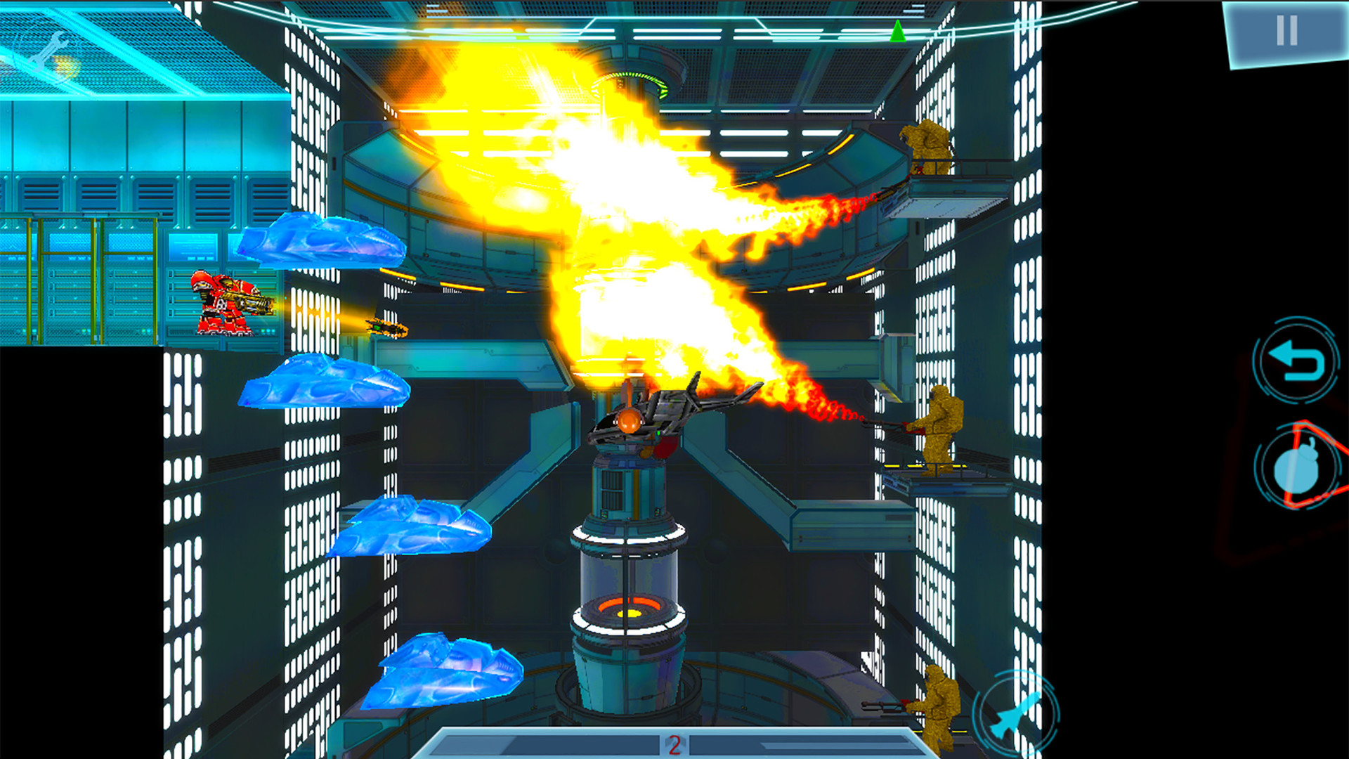 Explodey - Sci-fi Side Scroller w/ 'splosions screenshot 4