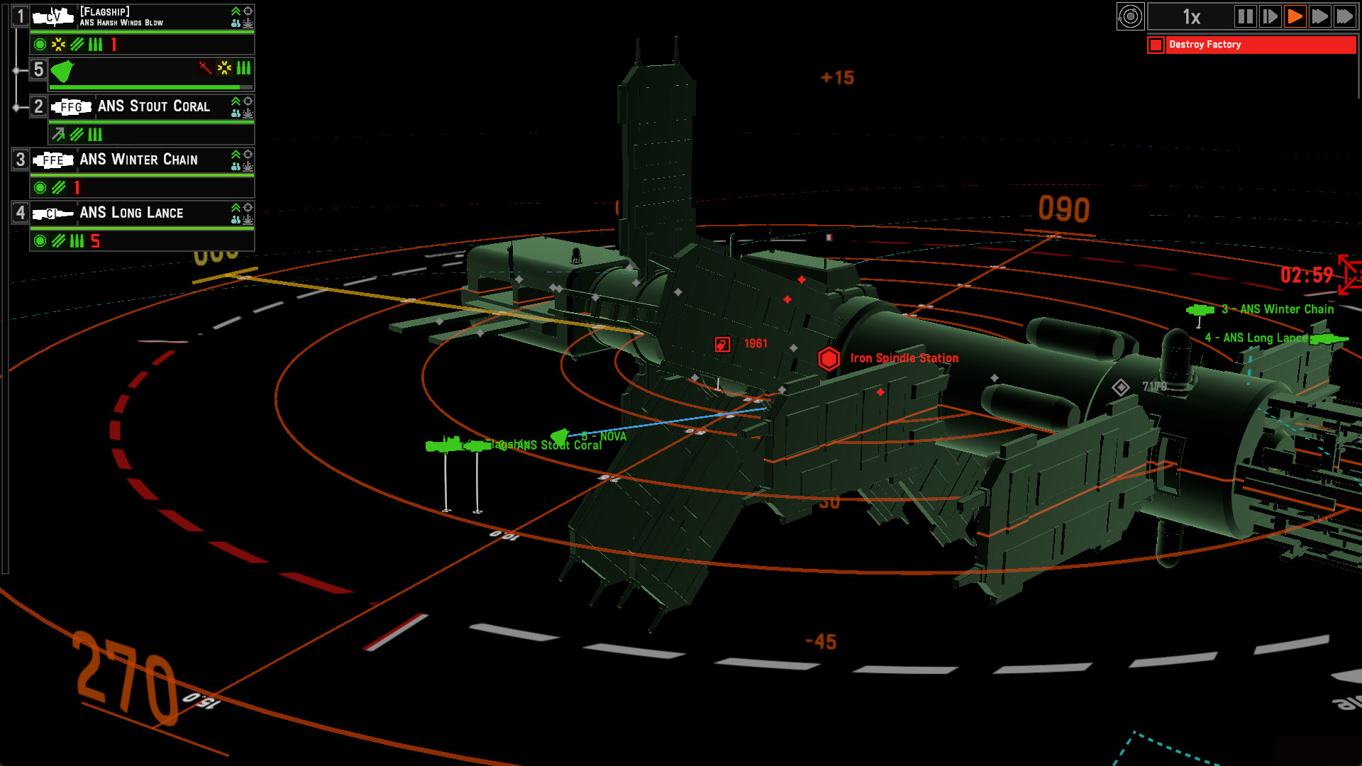NEBULOUS: Fleet Command screenshot 2