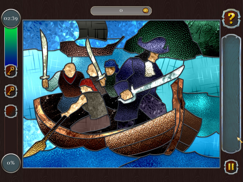 Pirate Mosaic Puzzle. Caribbean Treasures screenshot 6