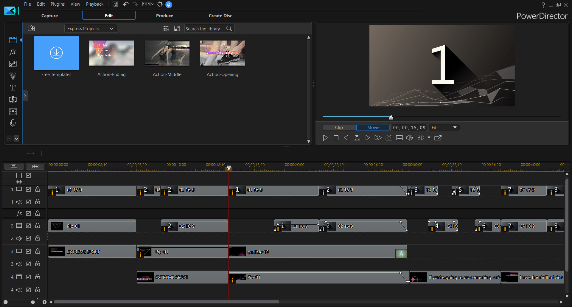 PowerDirector 17 Ultimate - Video editing, Video editor, making videos screenshot 4