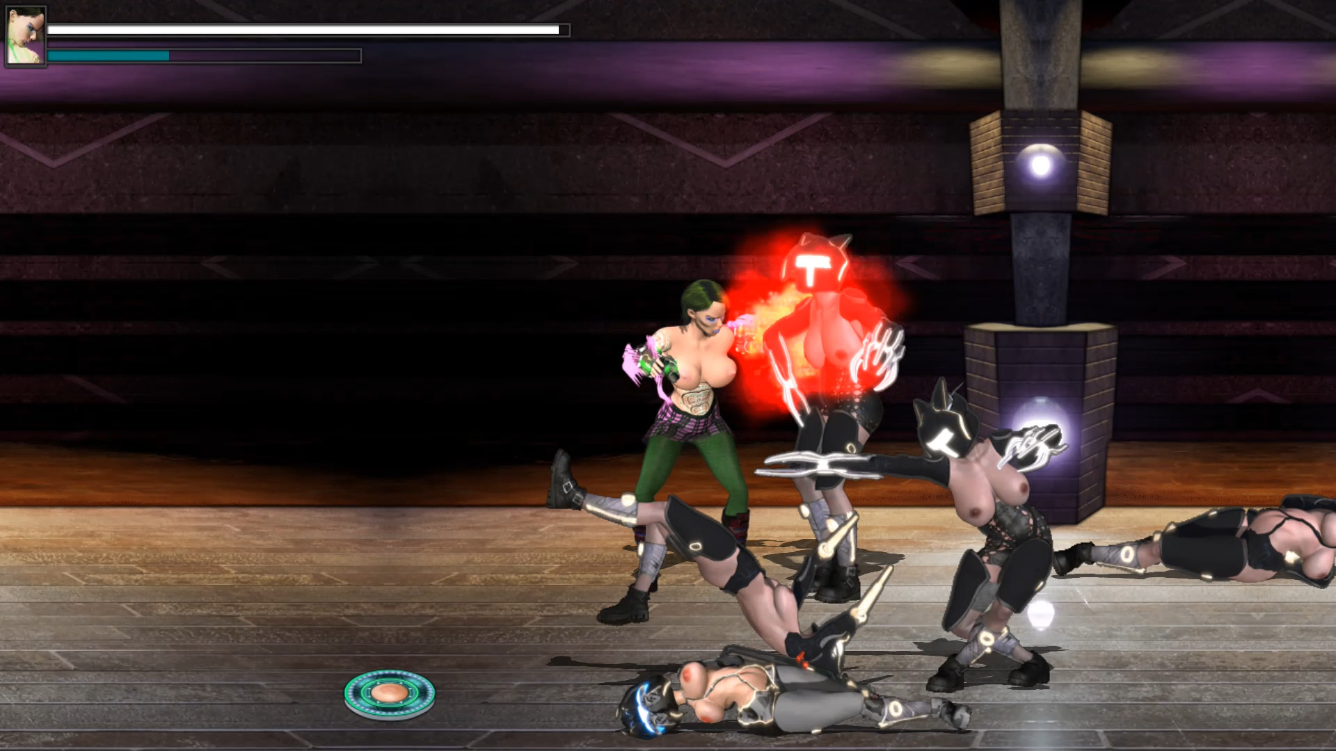 BARE BOOB BRAWLERZ: POWER CLAW screenshot 3