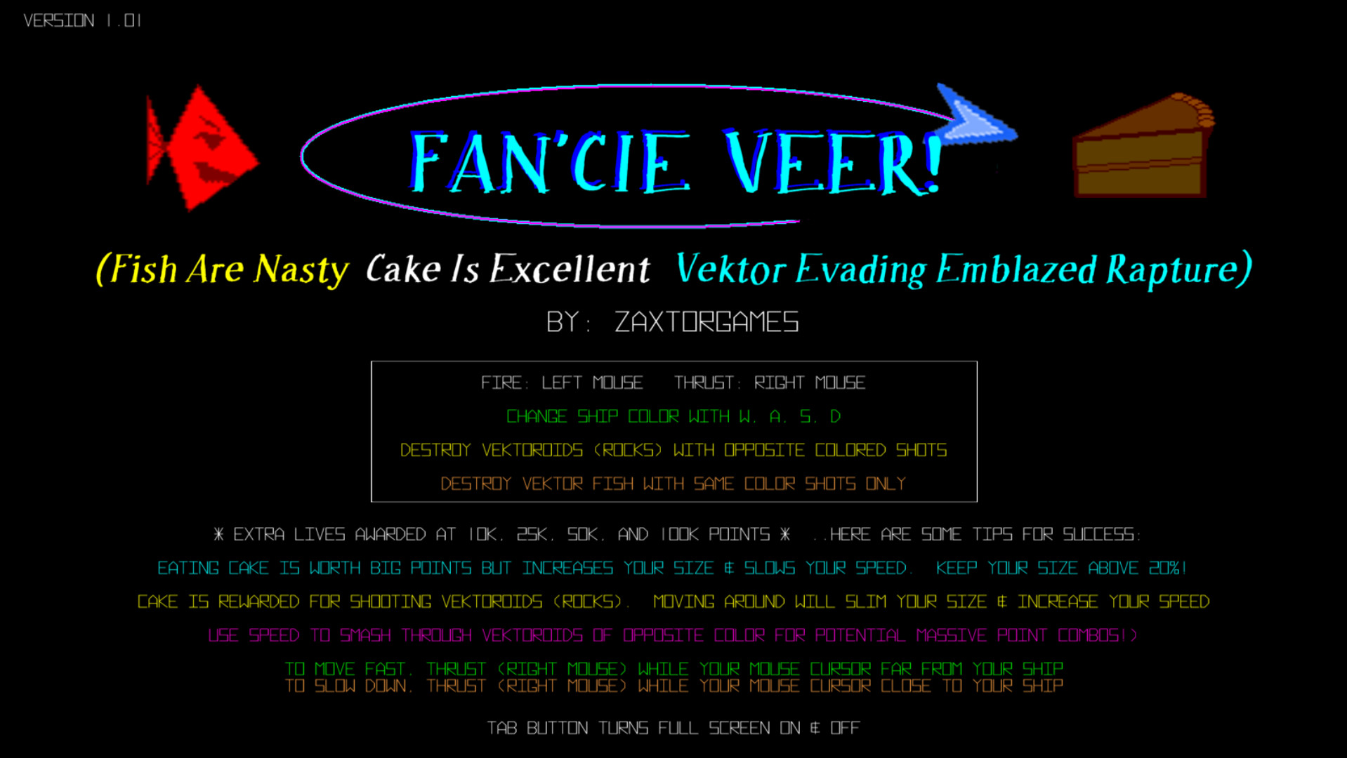 FAN'CIE VEER! (Fish Are Nasty, Cake Is Excellent Vektor Evading Emblazed Rapture) screenshot 1