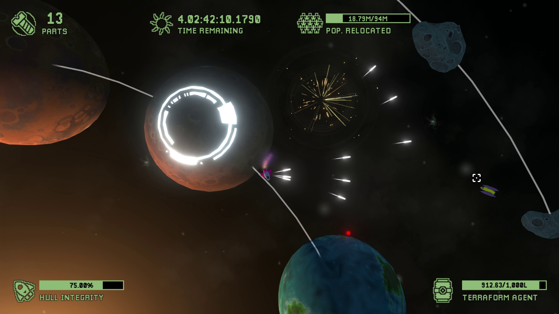 Cosmic Ray screenshot 2