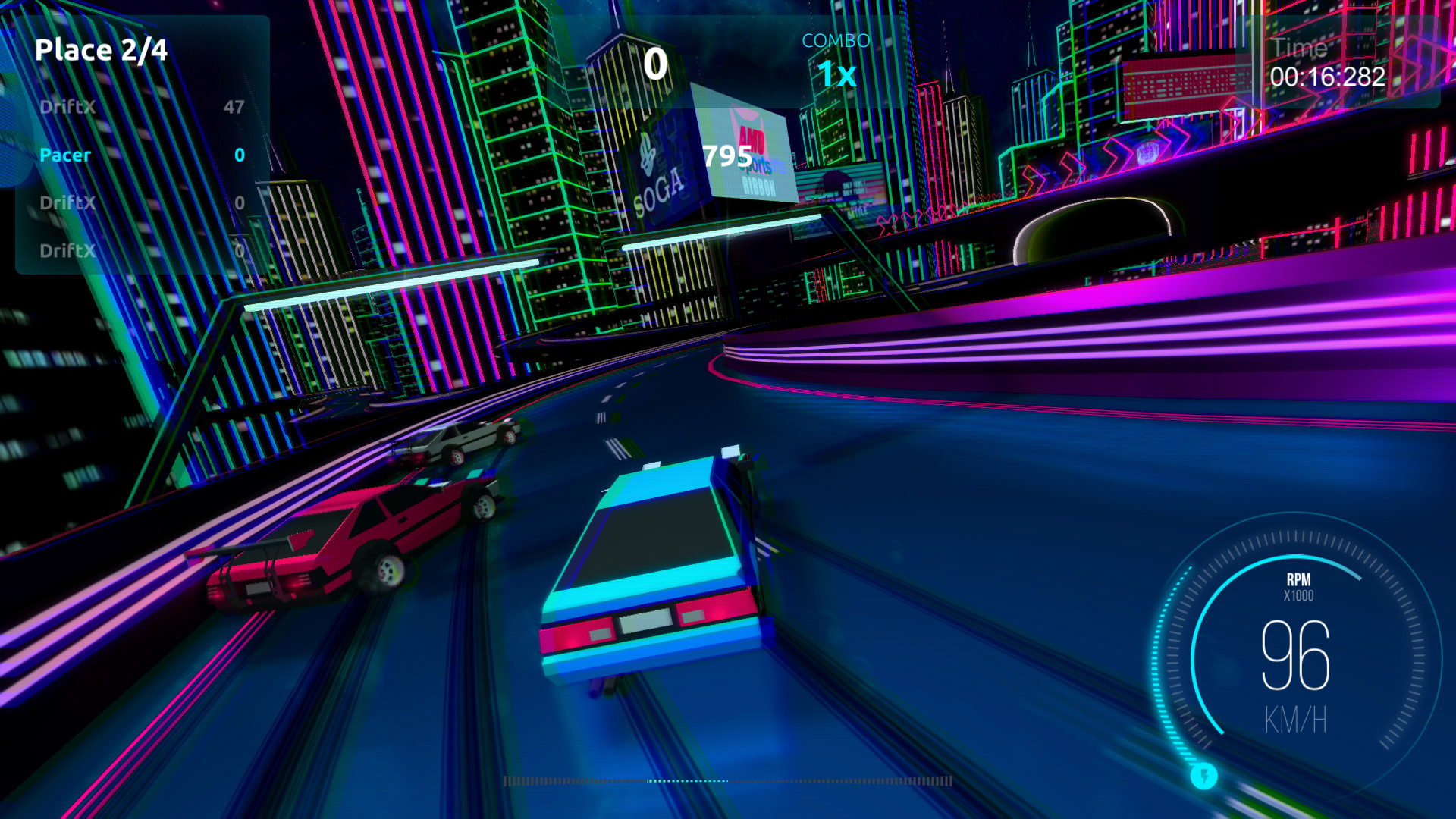 Driftpunk Racer screenshot 4