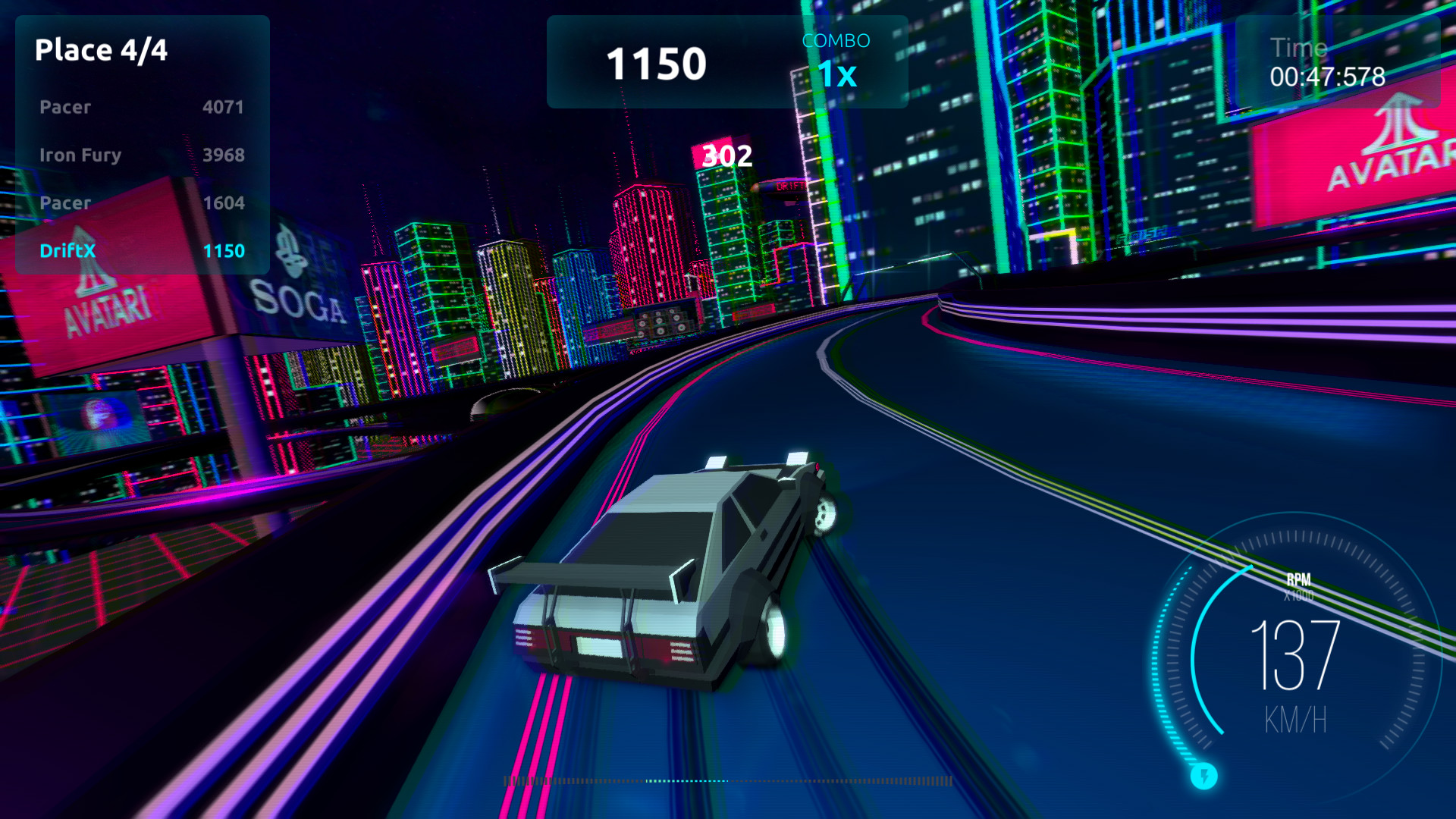 Driftpunk Racer screenshot 6