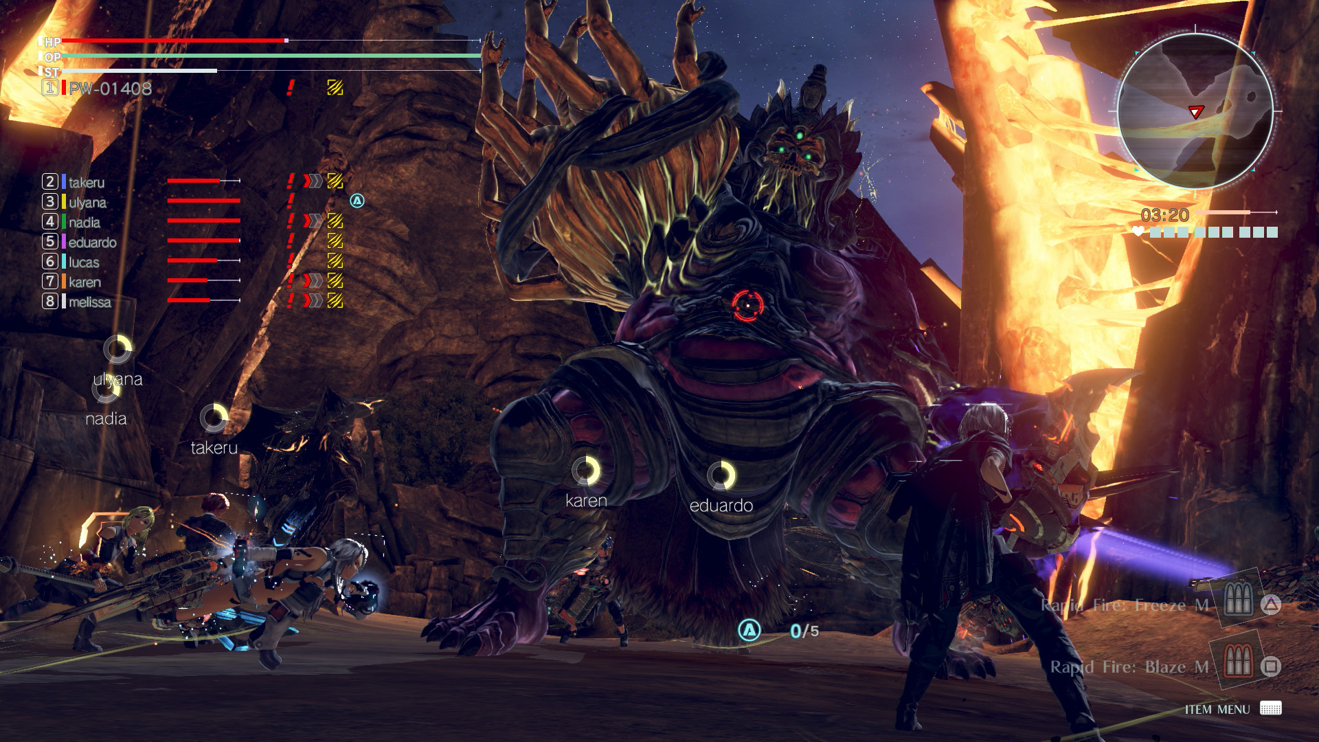 GOD EATER 3 screenshot 2