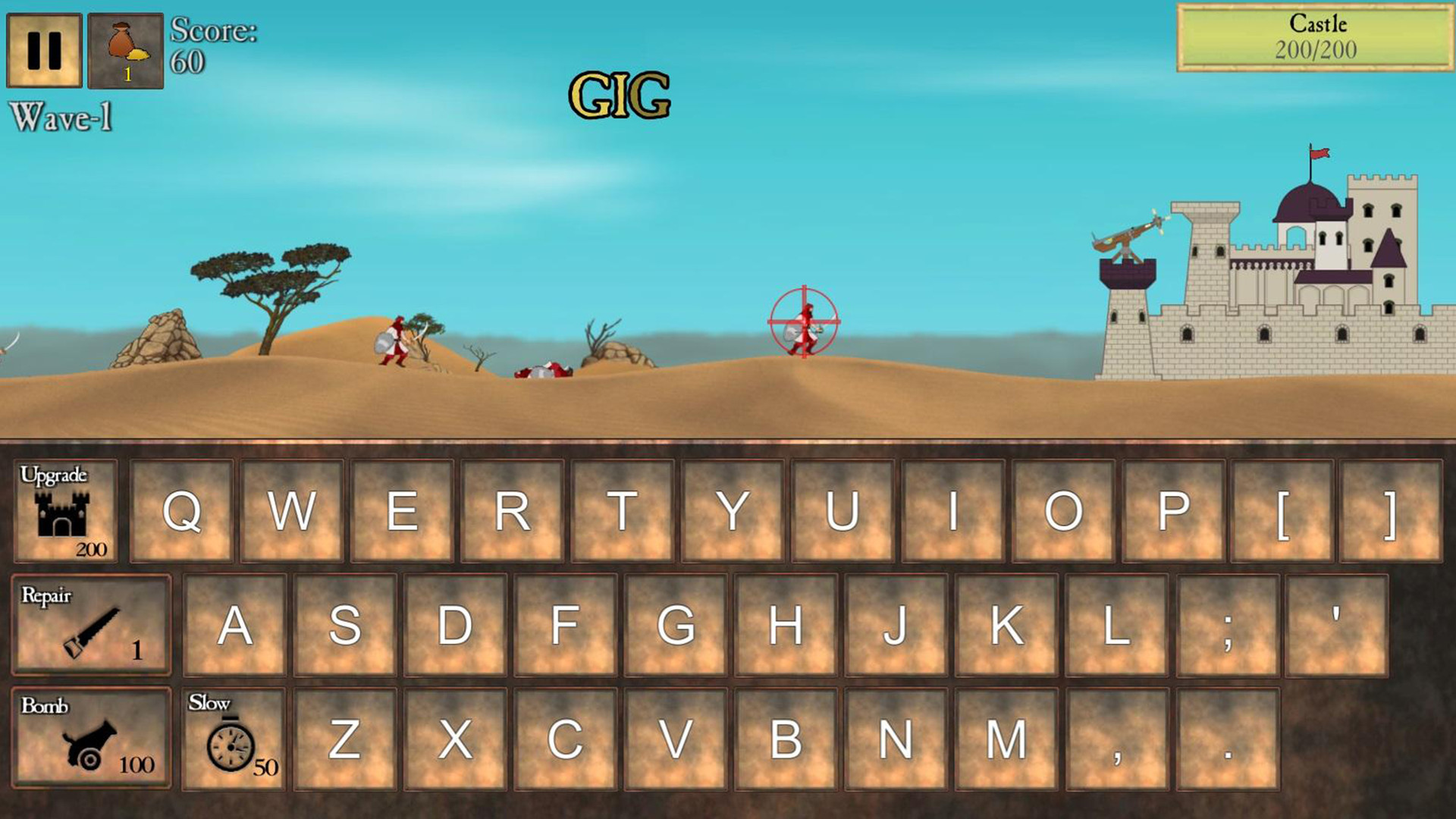Type Defense screenshot 1