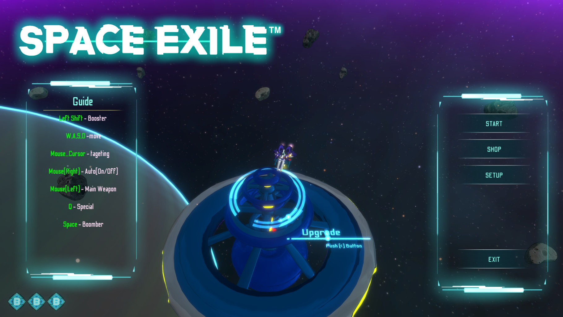 SpaceExile screenshot 1