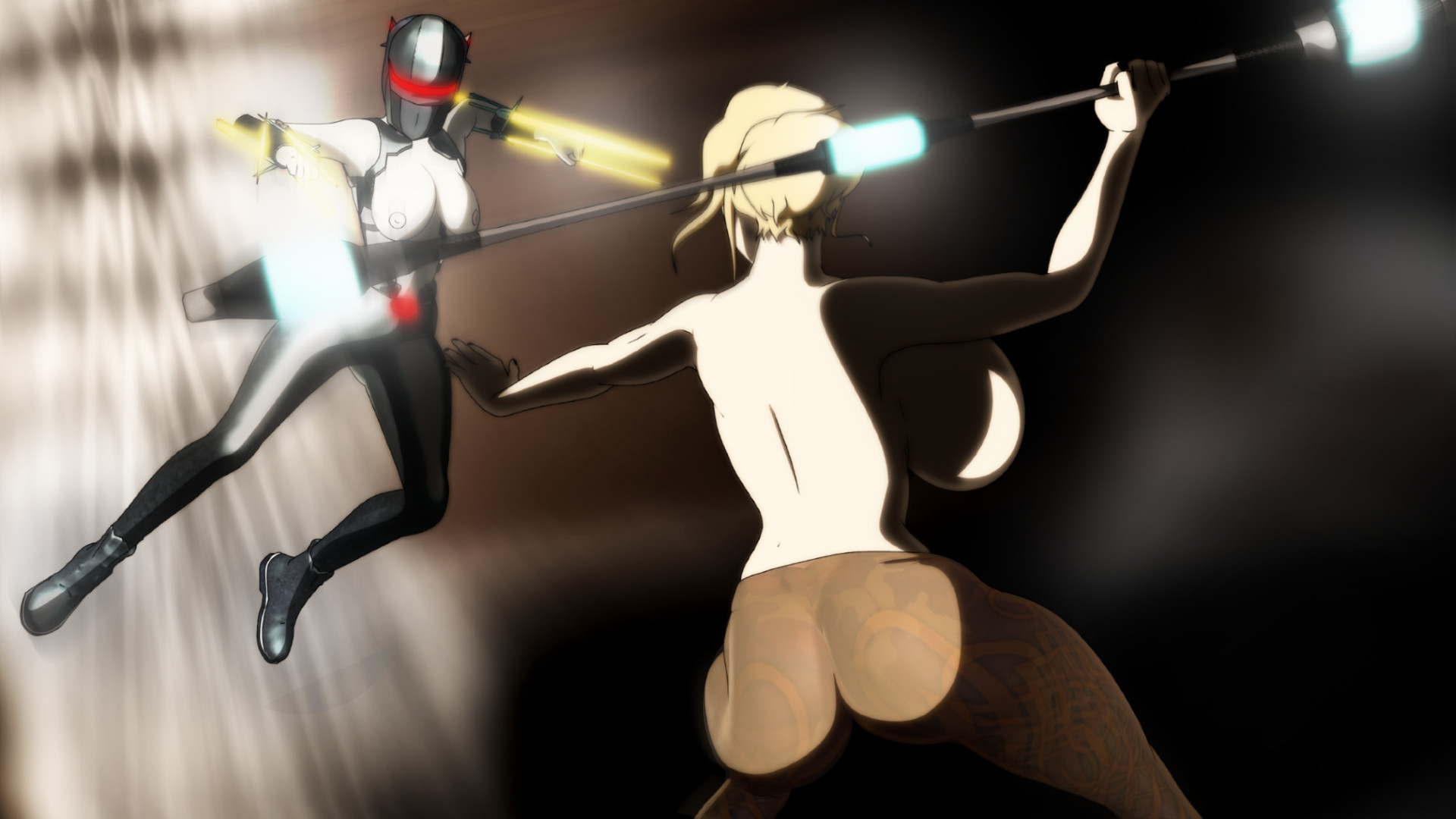 Bare Boob Brawlerz Visual Novel: Vol 1 screenshot 3