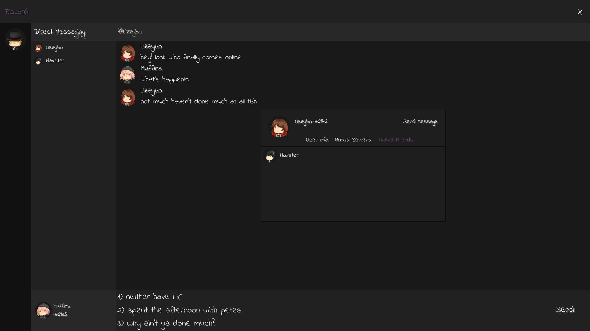 Riscord screenshot 4