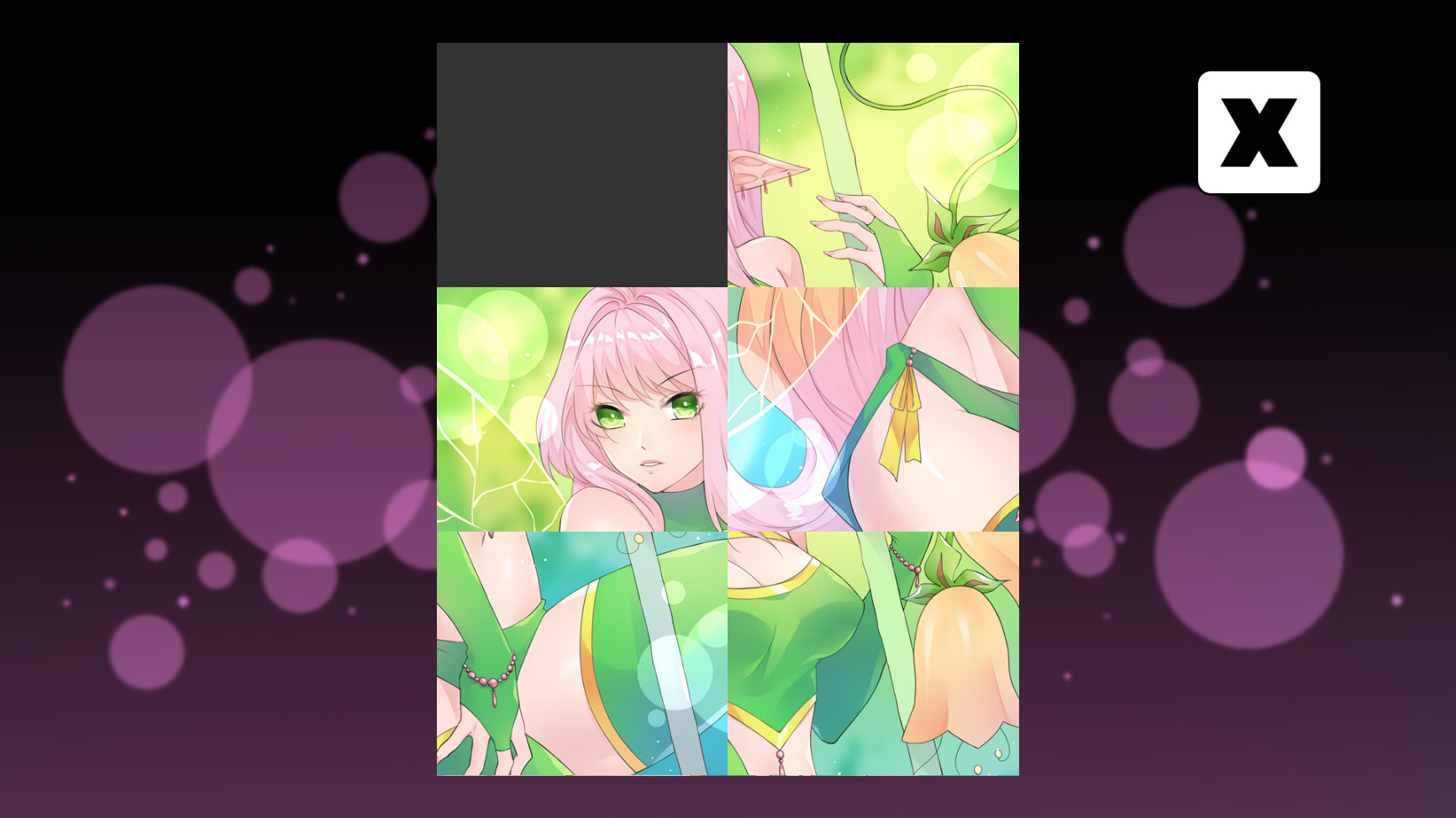 Fantasy Girl Puzzle screenshot 3