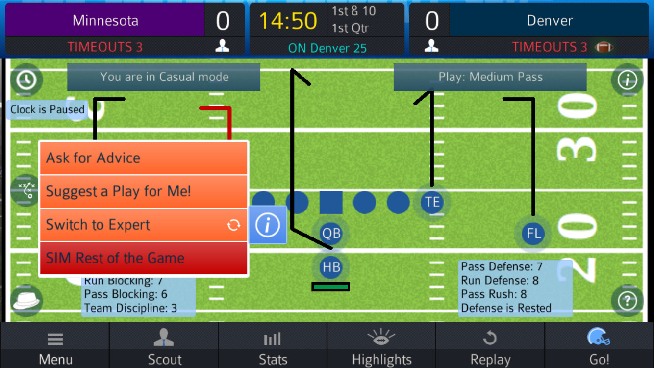 Pro Strategy Football 2019 screenshot 10