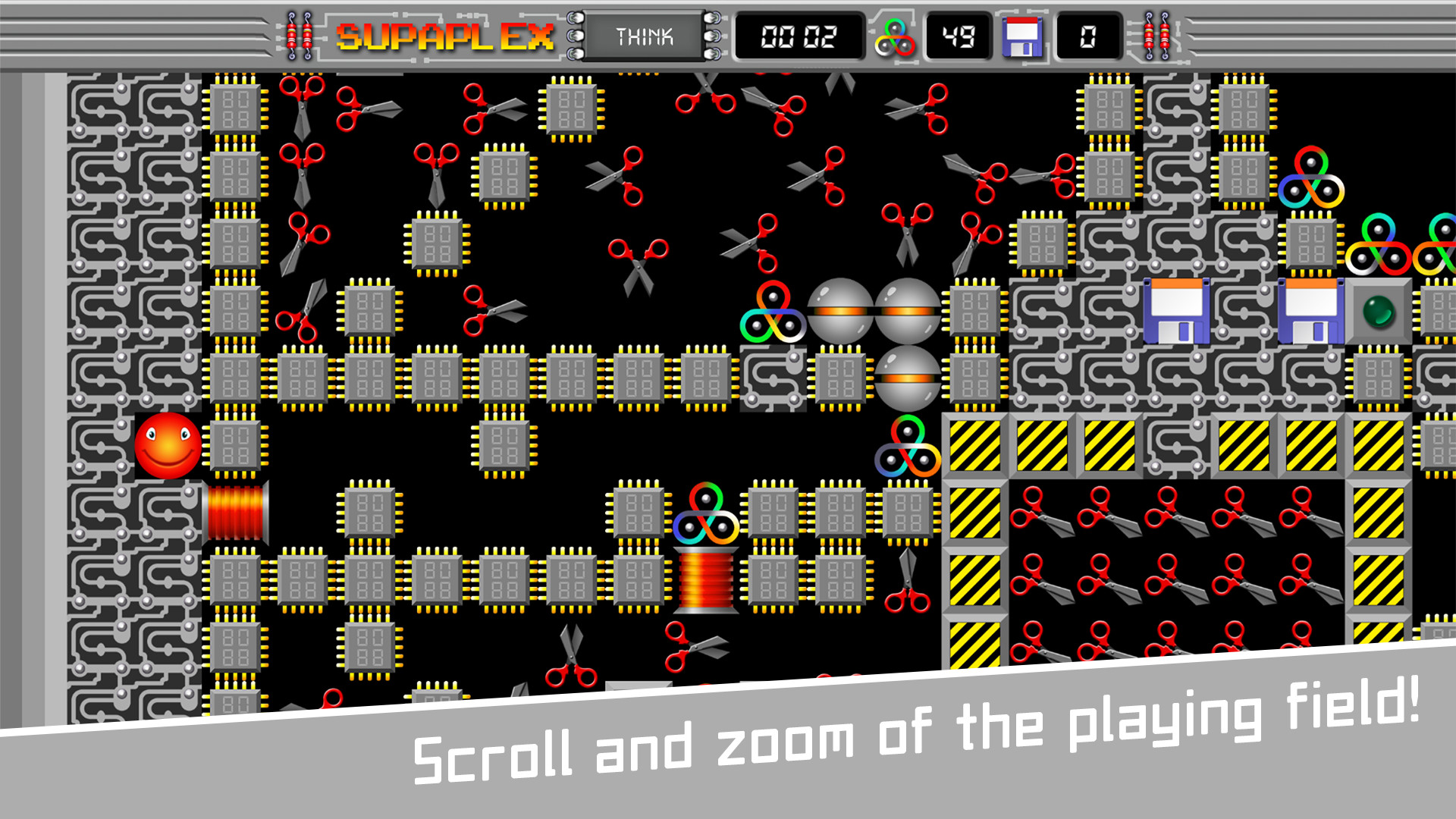Supaplex THINK! screenshot 5