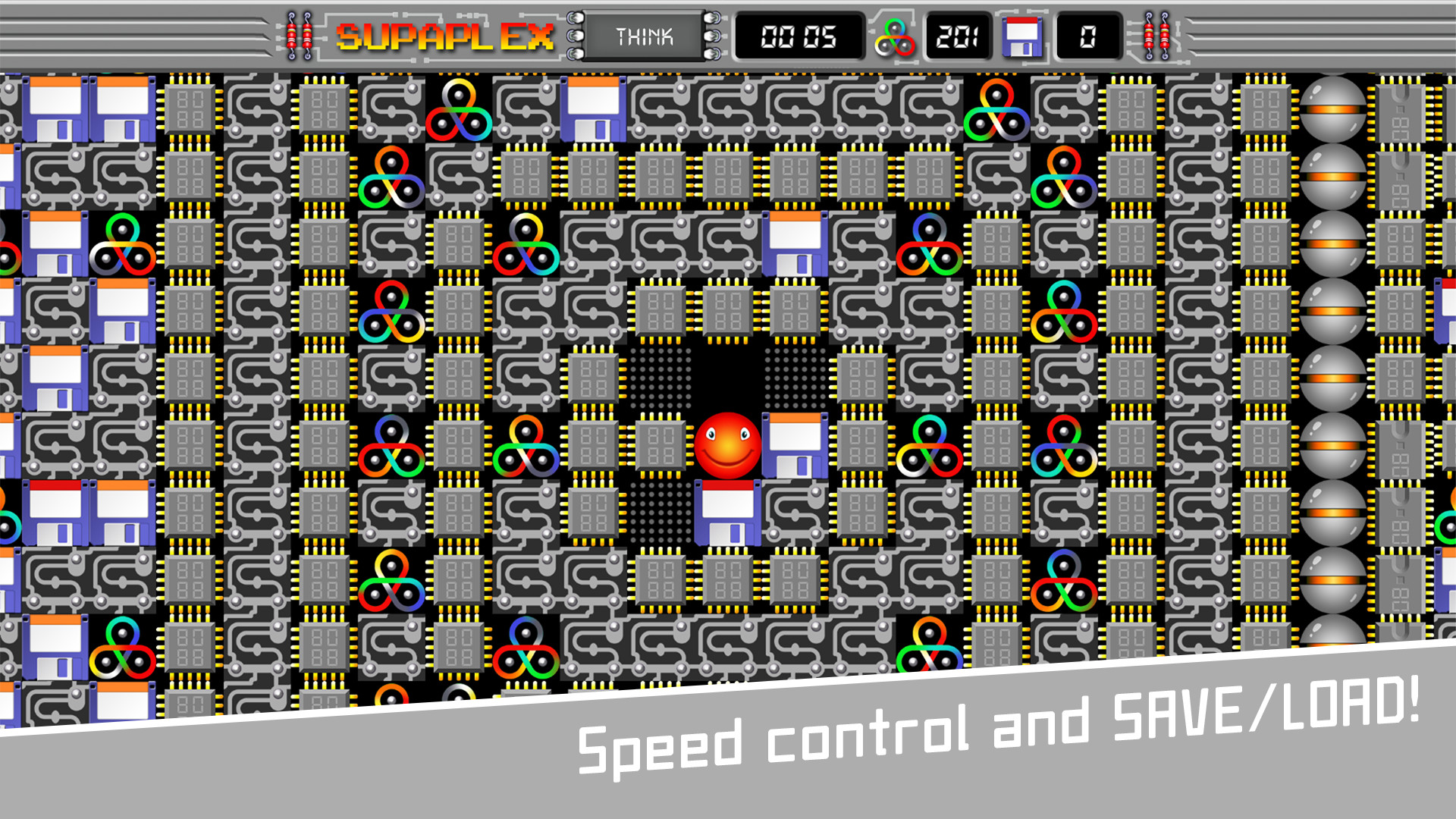 Supaplex THINK! screenshot 4