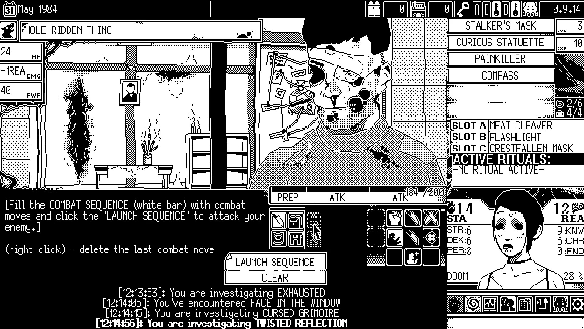 WORLD OF HORROR screenshot 1