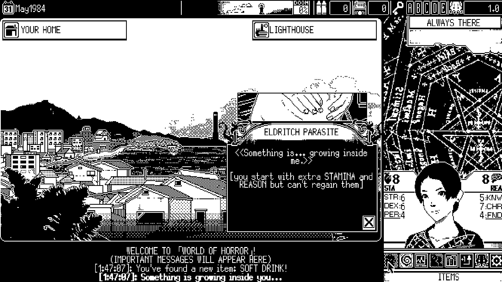 WORLD OF HORROR screenshot 19