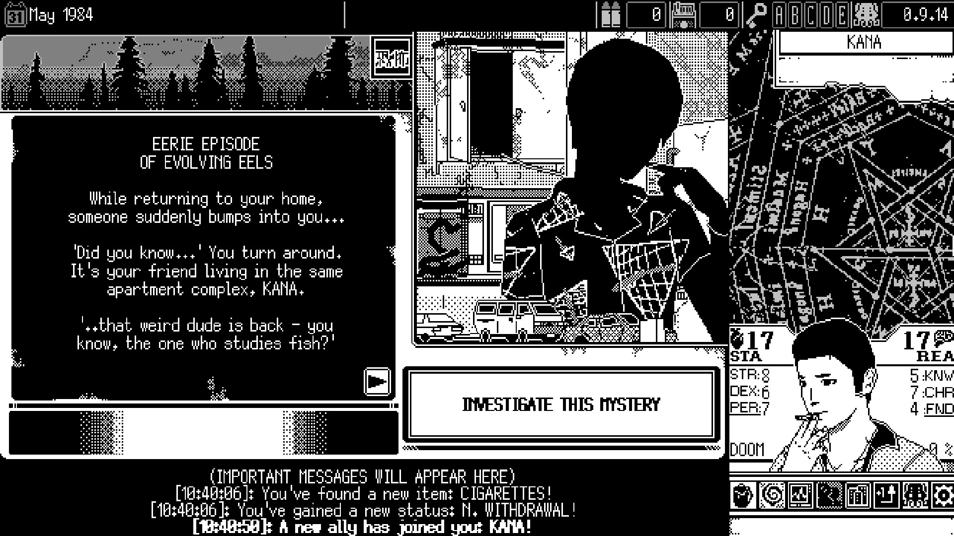 WORLD OF HORROR screenshot 5